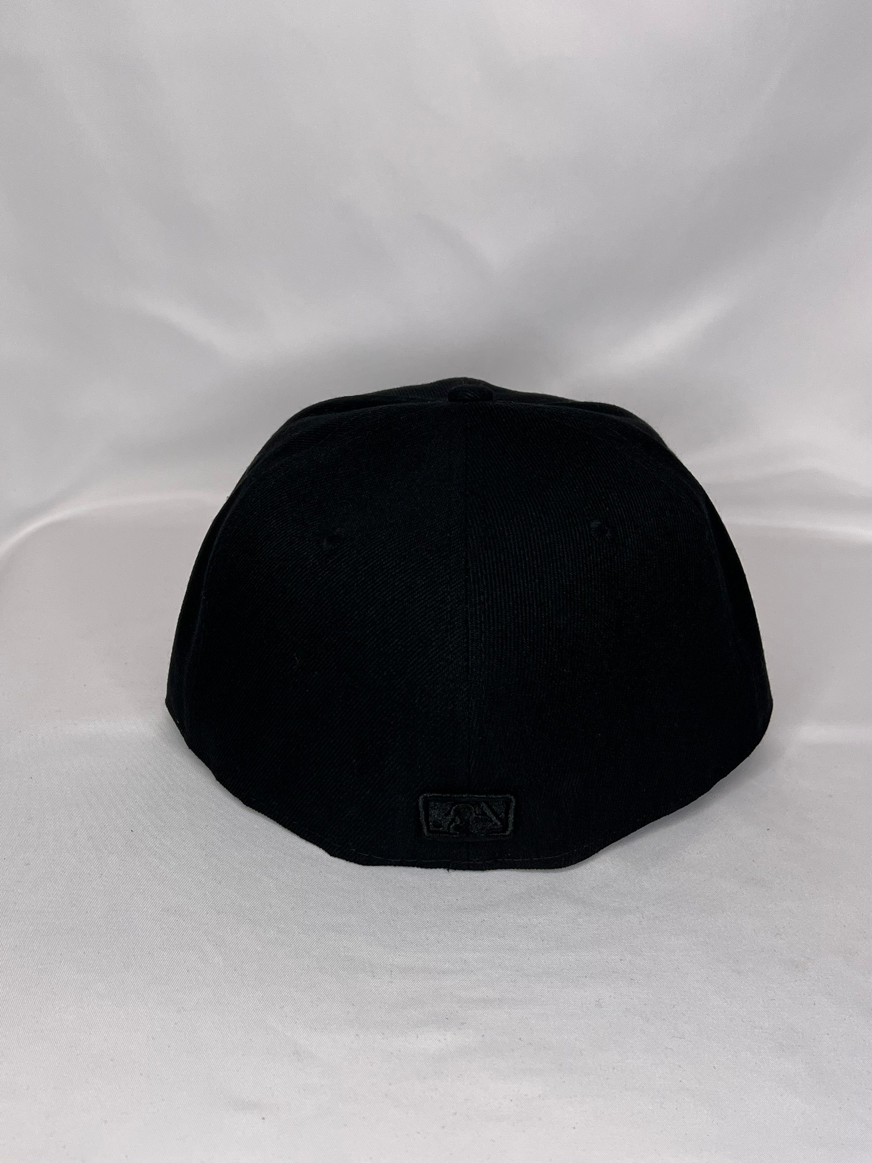 Chicago White Sox MLB New Era 59FIFTY Fitted Cap All Black Logo