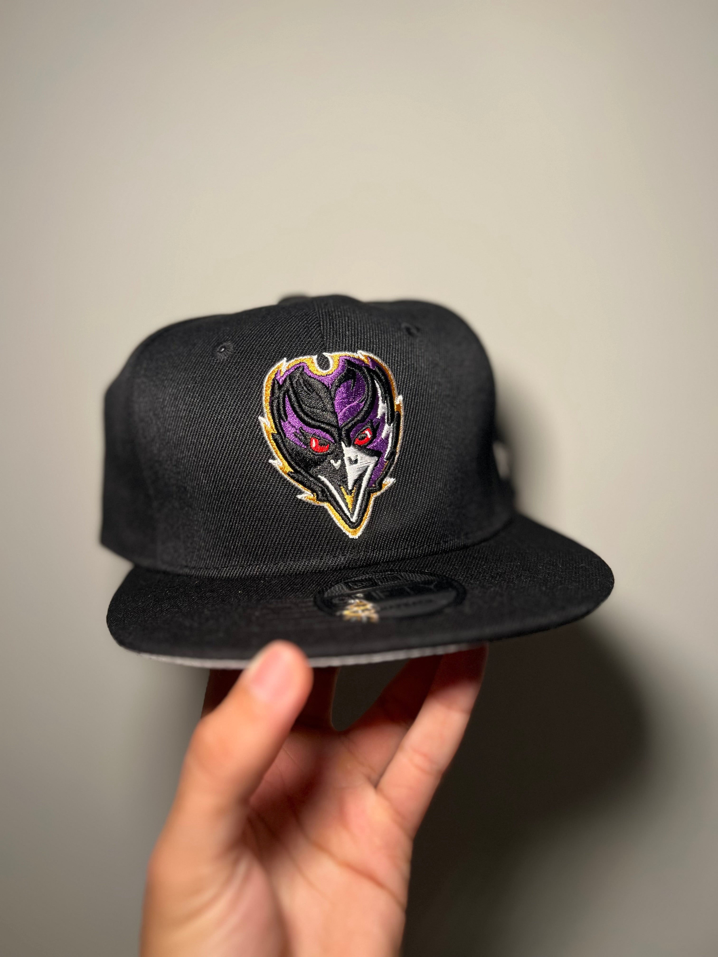 New Era Exclusive 9Fifty Snapback | Black Baltimore Ravens Edition