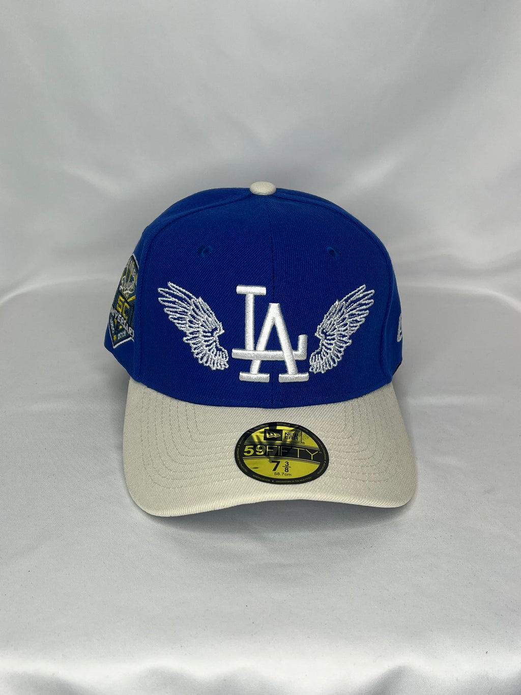 Los Angeles Dogers MLB New Era 59FIFTY Fitted Hat 50th Year Anniversary