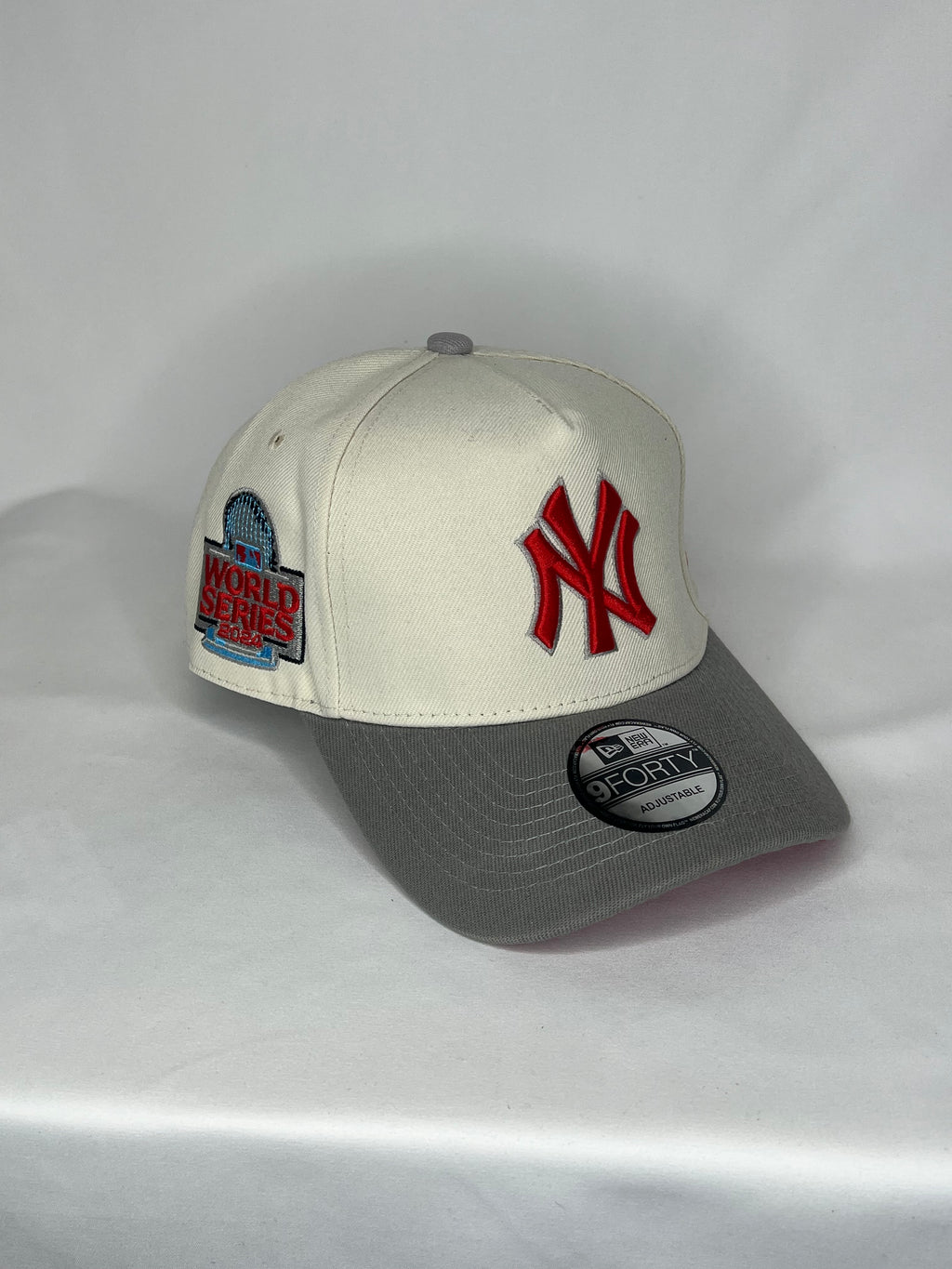 New York Yankees MLB New Era 9Forty A-Frame Snapback 2024 World Series Patch