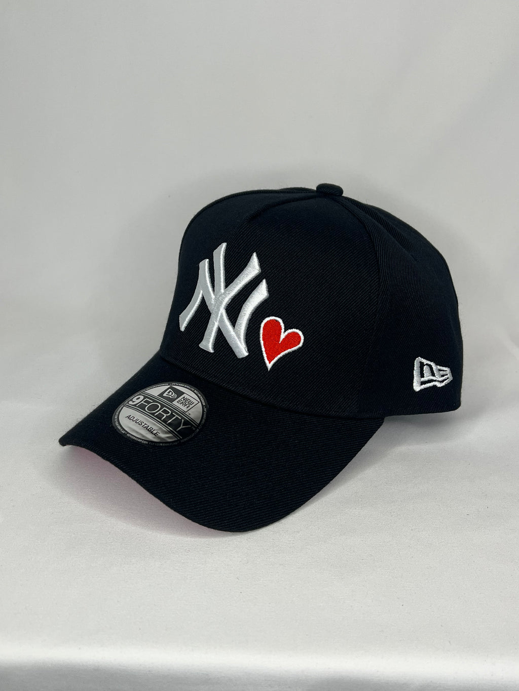 New York Yankees MLB New Era 9Forty A-Frame Snapback Heart Edition - Black