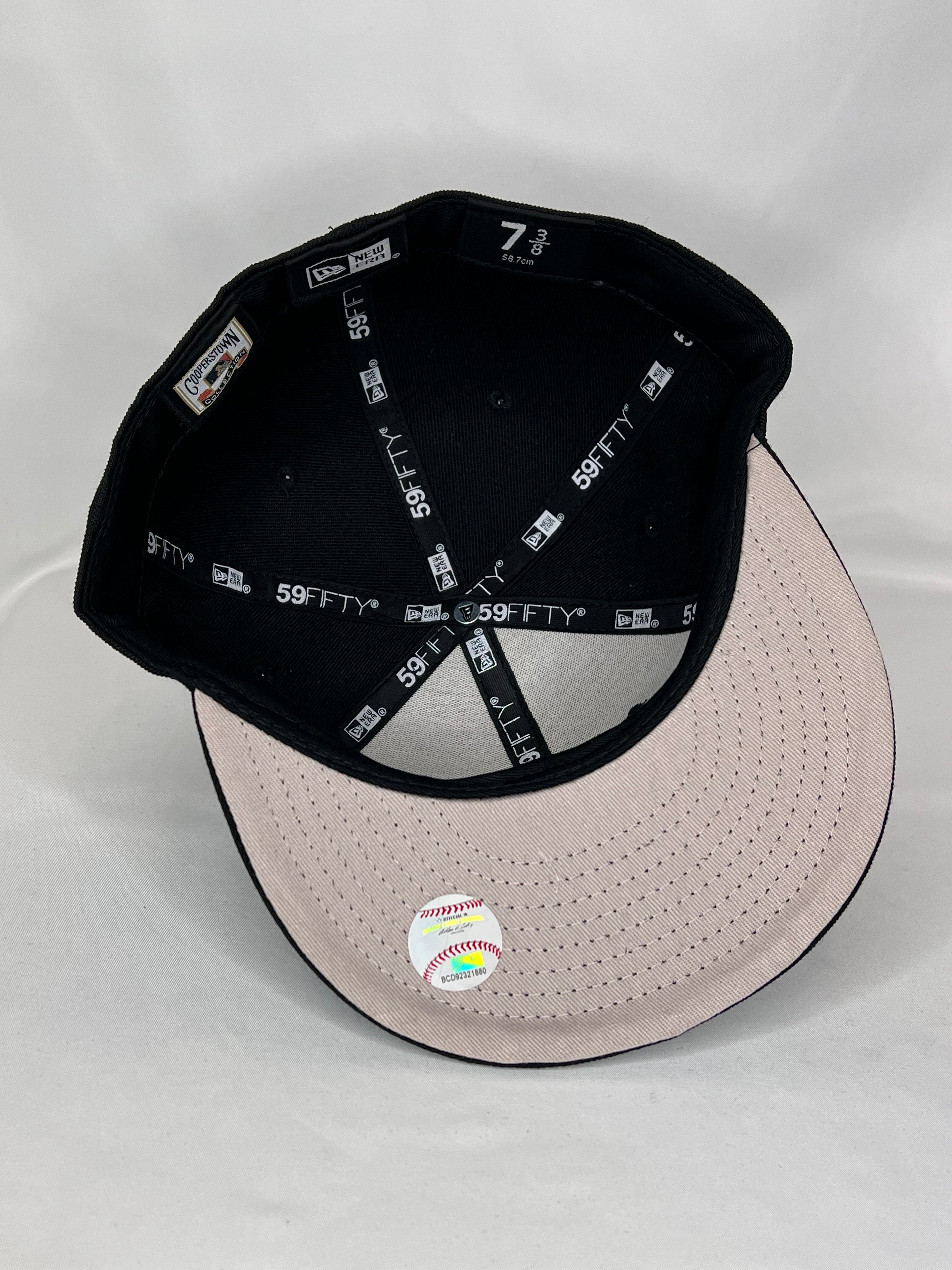 Chicago White Sox MLB New Era 59FIFTY Fitted Cap All Black Logo