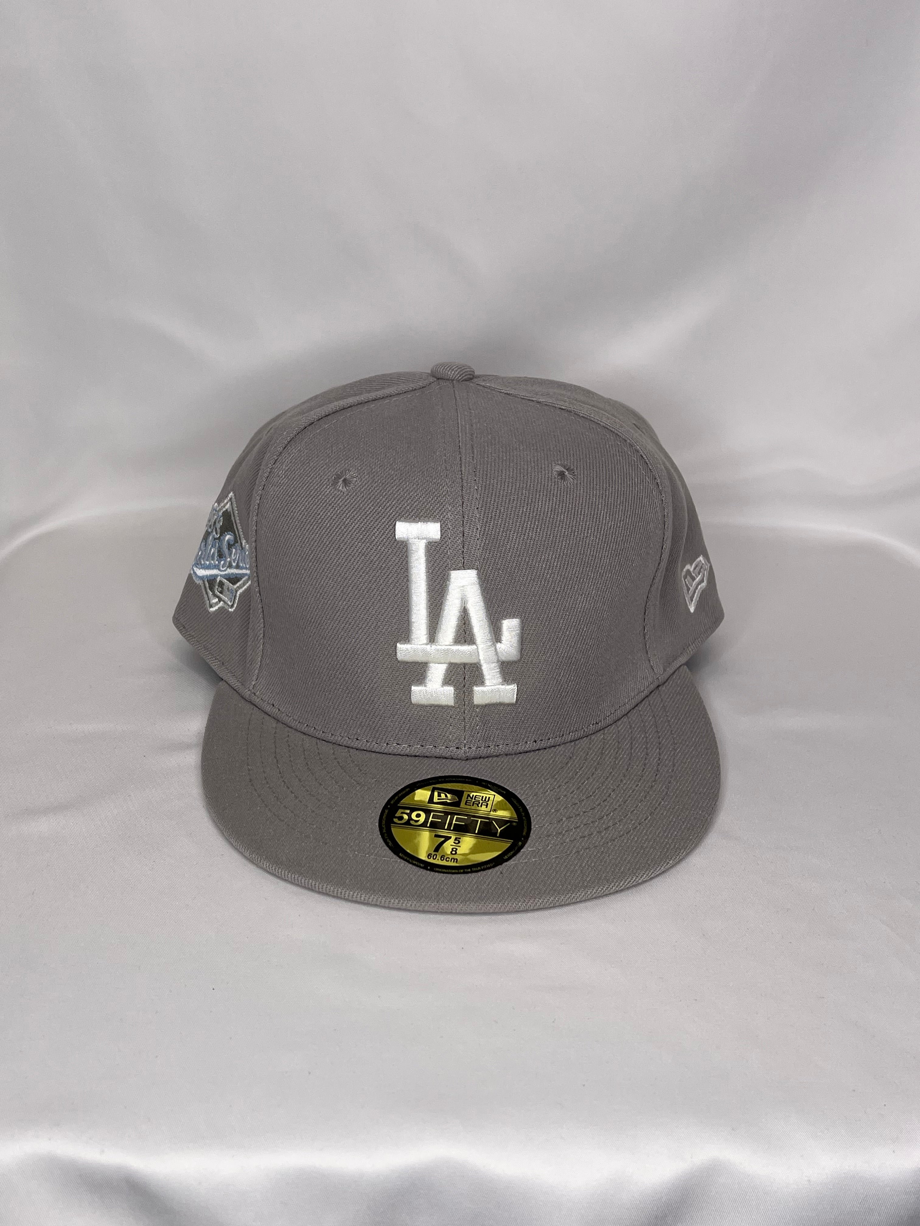 Los Angeles Dodgers MLB New Era 59FIFTY Fitted Hat 1988 World Series Patch