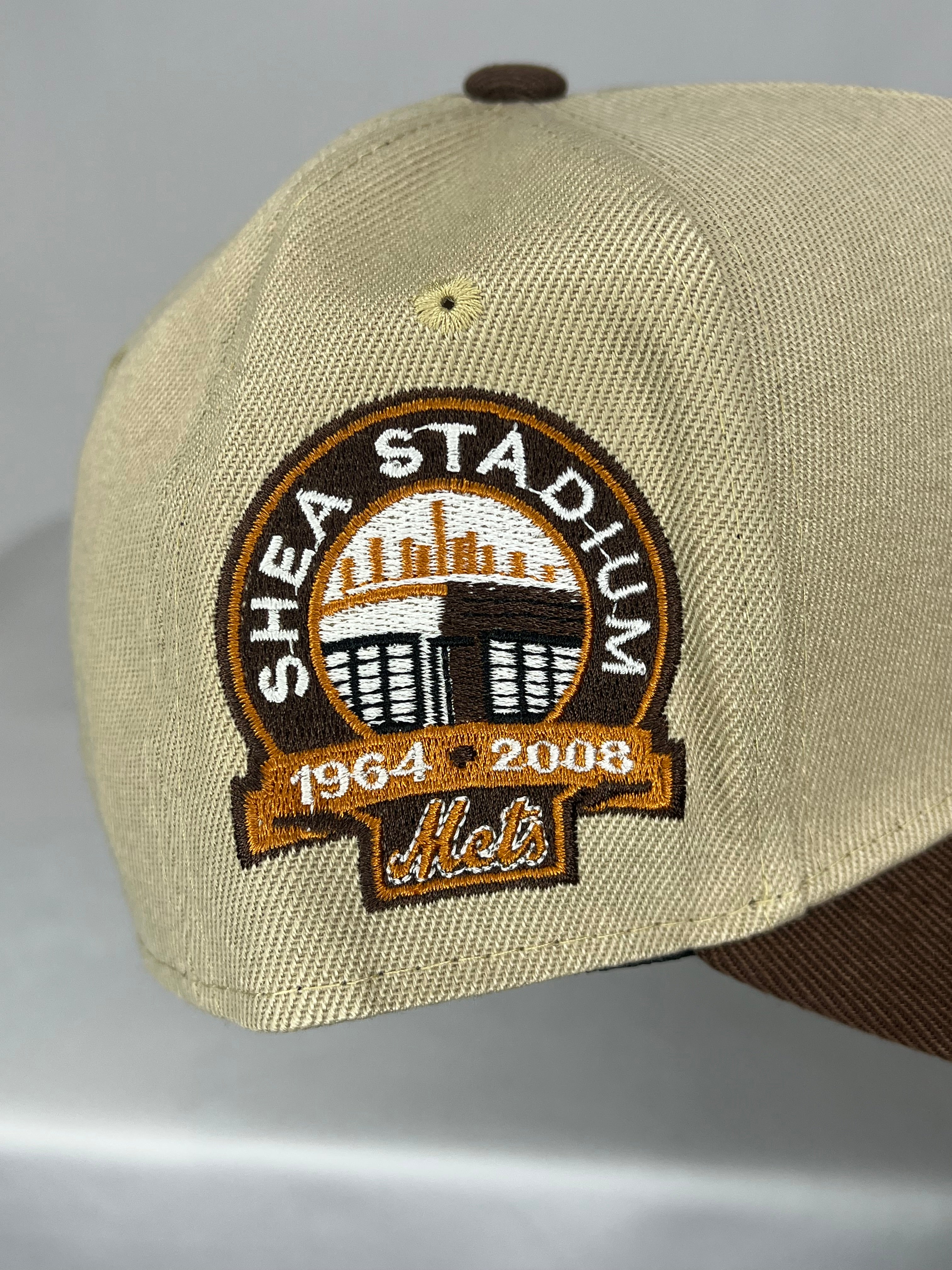 New York Mets MLB New Era 9Forty A-Frame Snapback Shae Stadium 1964-2008 Patch