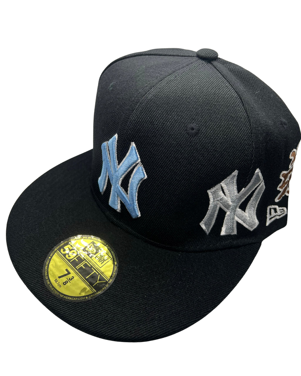 New Era Exclusive 59Fifty Fitted Hat| Black NY Yankees Supreme Fitted Edition