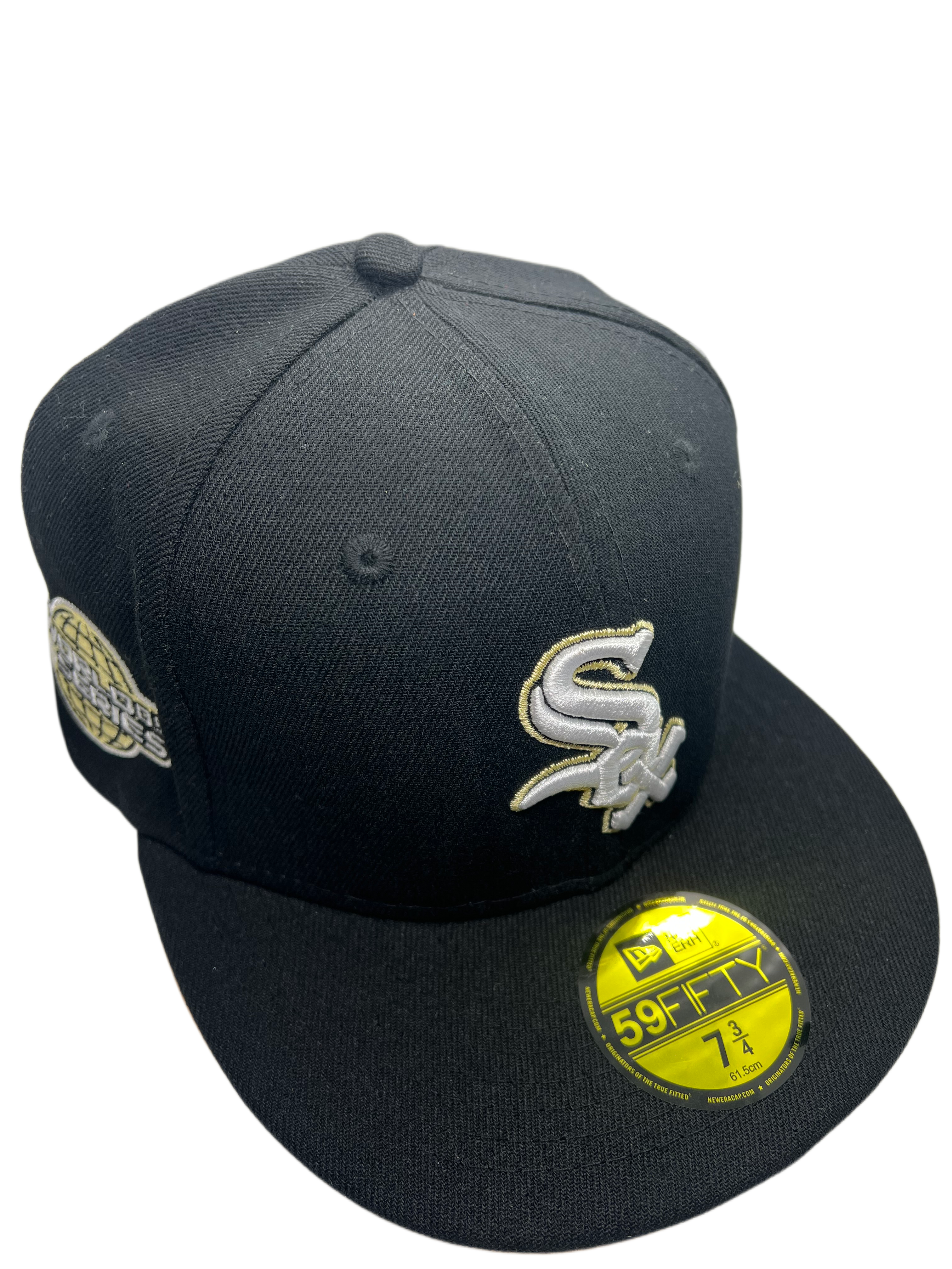 New Era Exclusive 59Fifty Fitted Hat| Black Chicago White Sox World Series Anniversary Edition