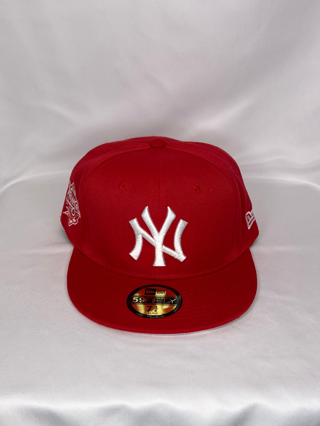 New York Yankees MLB New Era 59FIFTY Fitted Hat 1999 World Series Patch