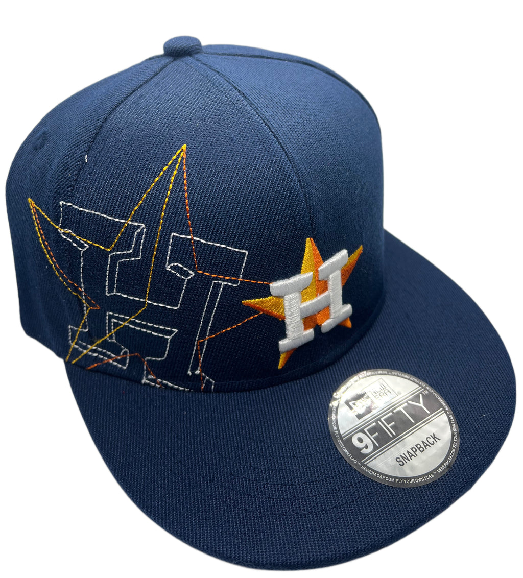 New Era Exclusive 9Fifty Snapback | Navy Blue Huston Astros Edition