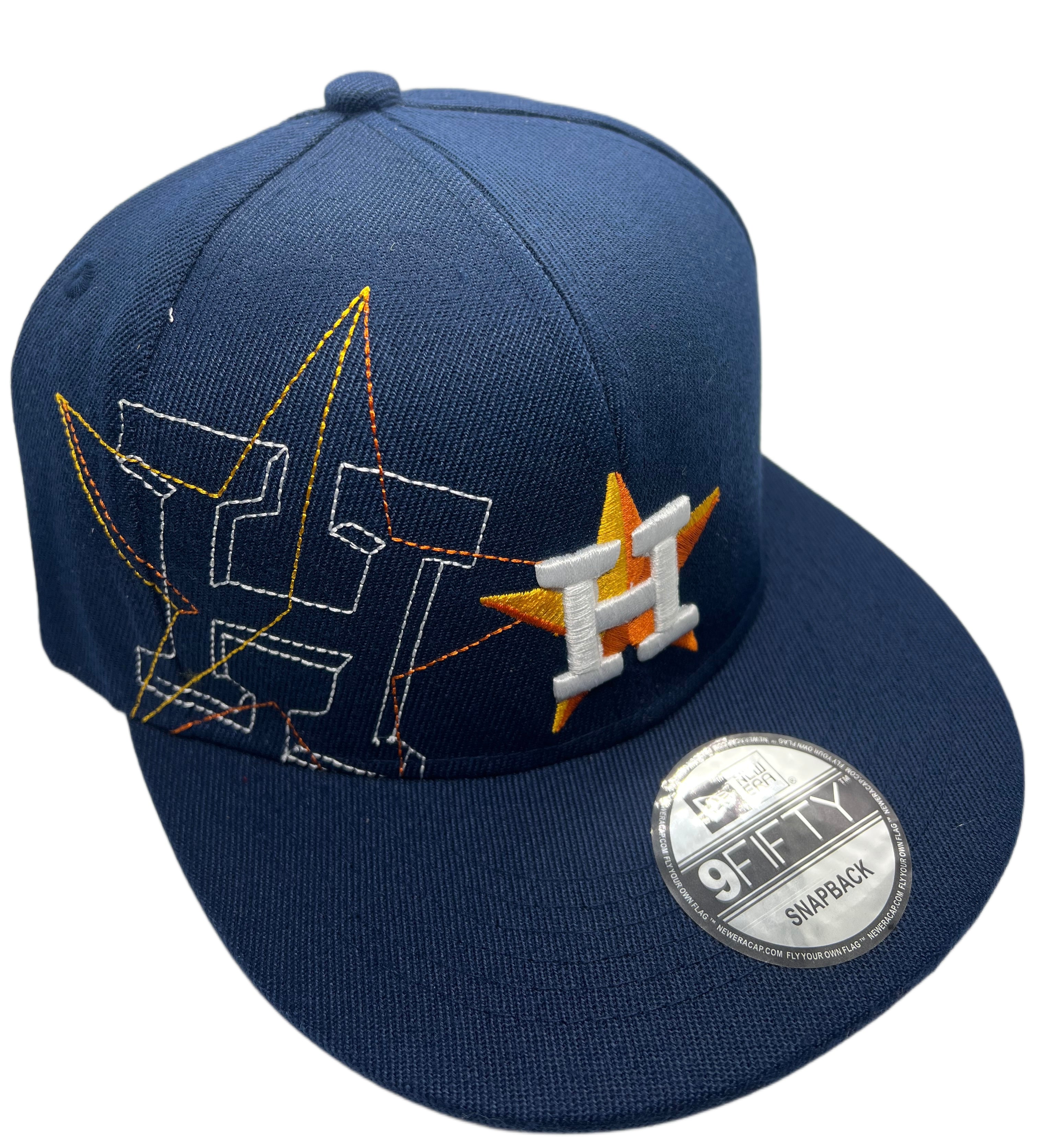 New Era Exclusive 9Fifty Snapback | Navy Blue Huston Astros Edition