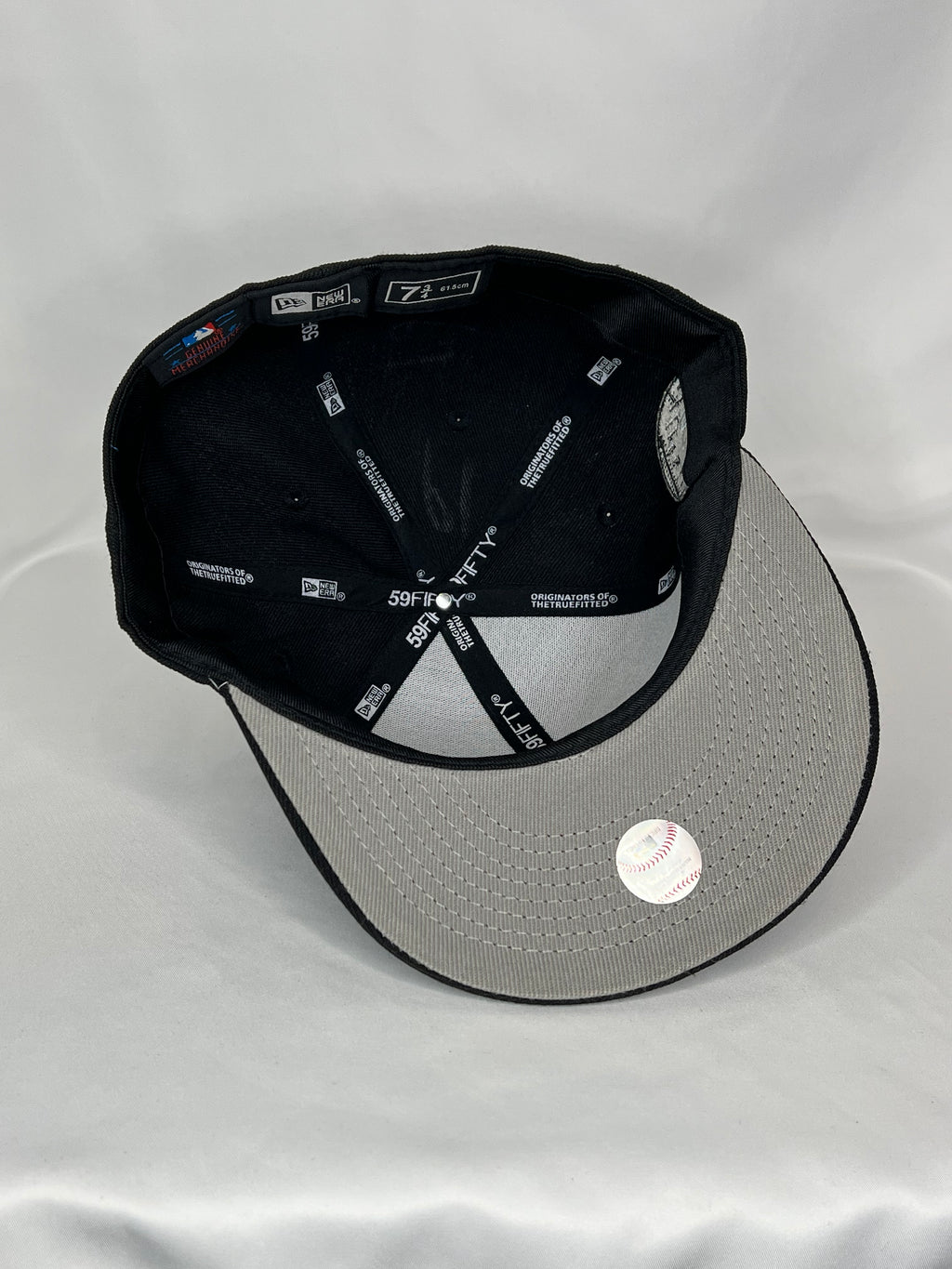 New York Mets MLB New Era 59FIFTY Fitted Hat Mets Patch
