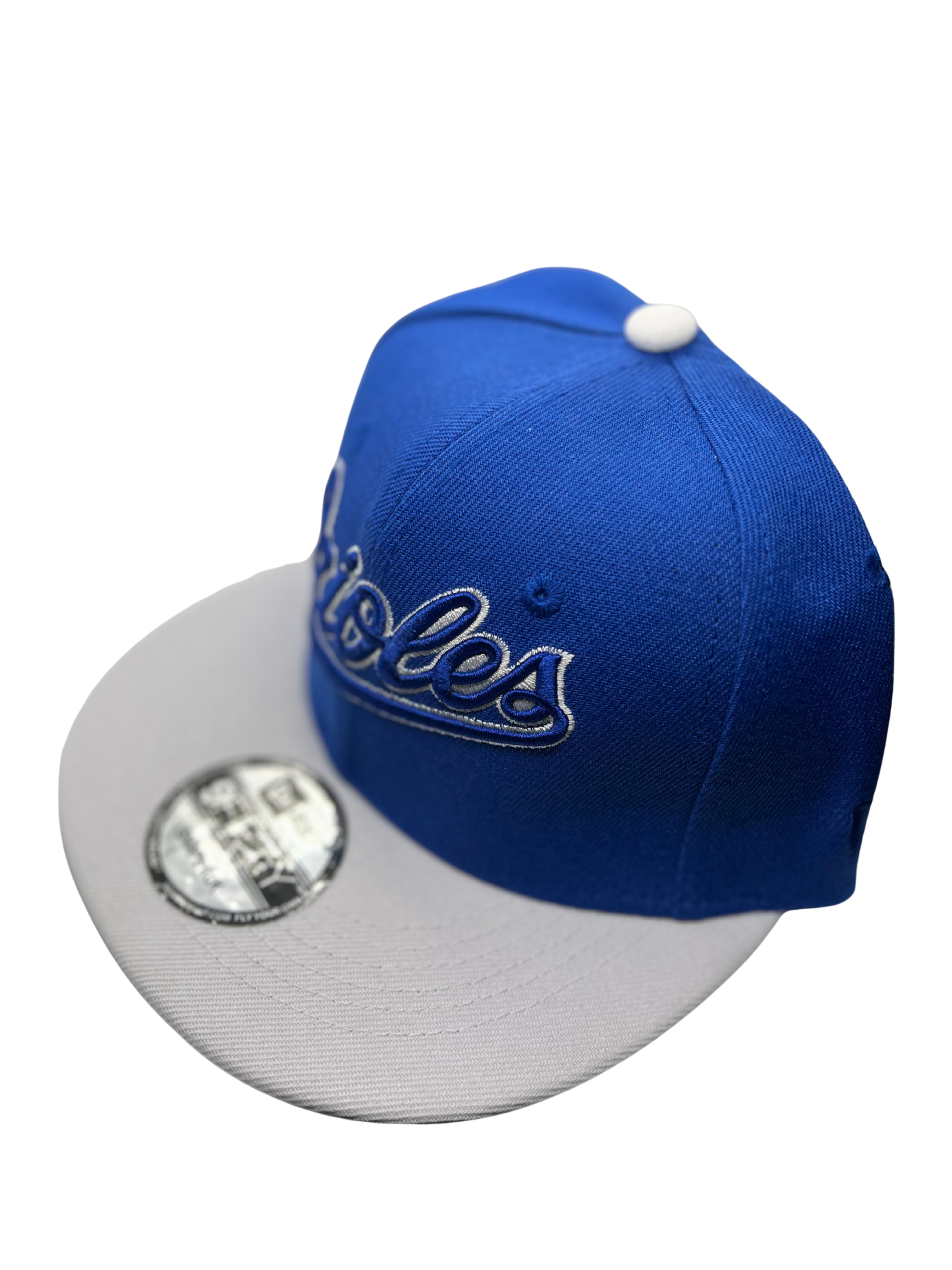 New Era Exclusive 9Fifty Snapback | Blue & Grey Baltimore Orioles 30th Anniversary Edition