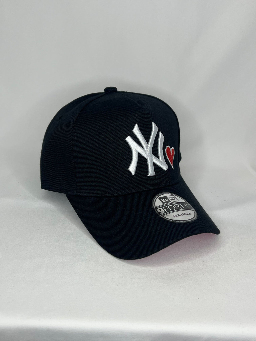 New York Yankees MLB New Era 9Forty A-Frame Snapback Heart Edition - Black