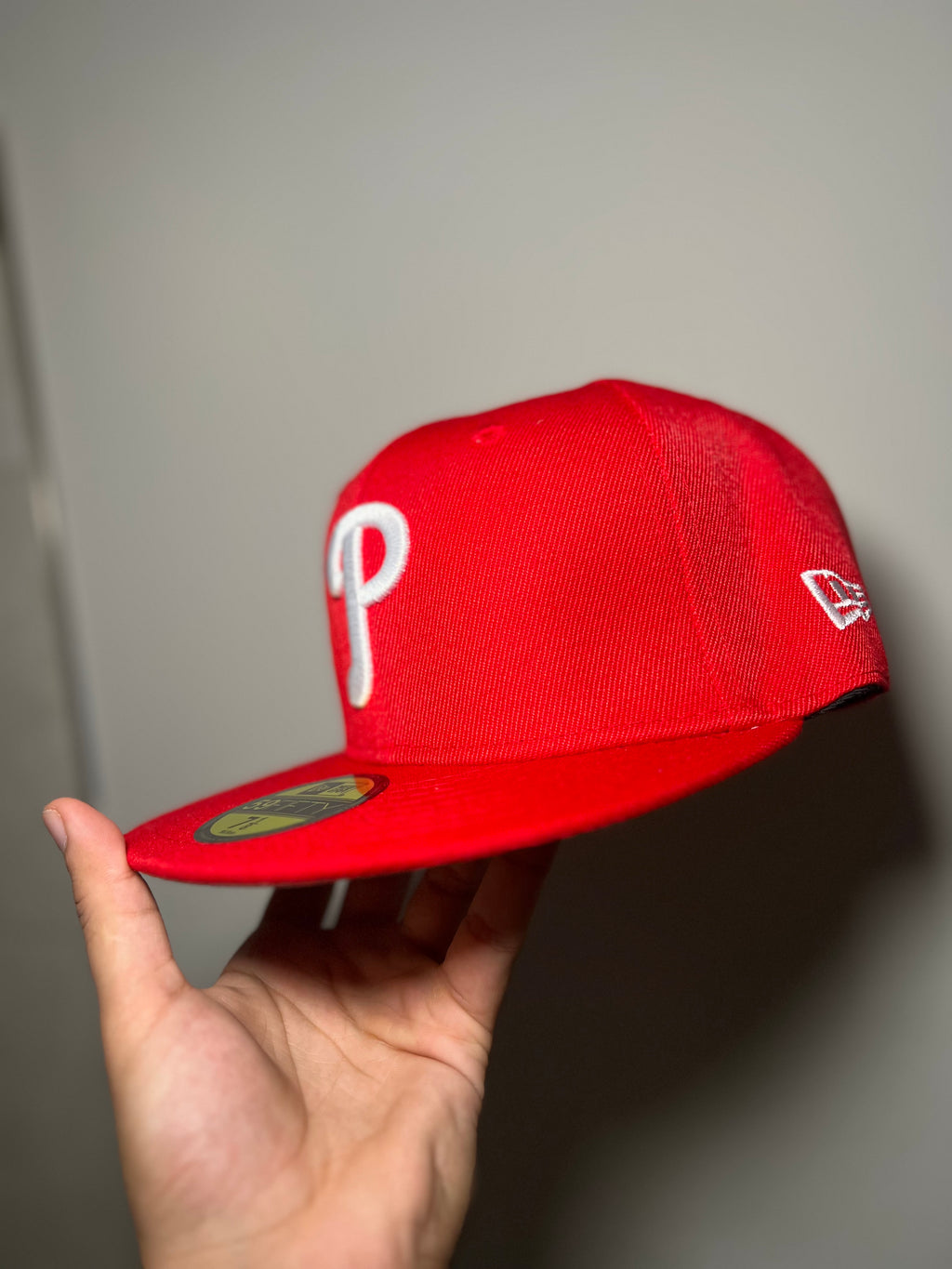 New Era Exclusive 59Fifty Fitted Hat| Red Philadelphia Phillies Edition