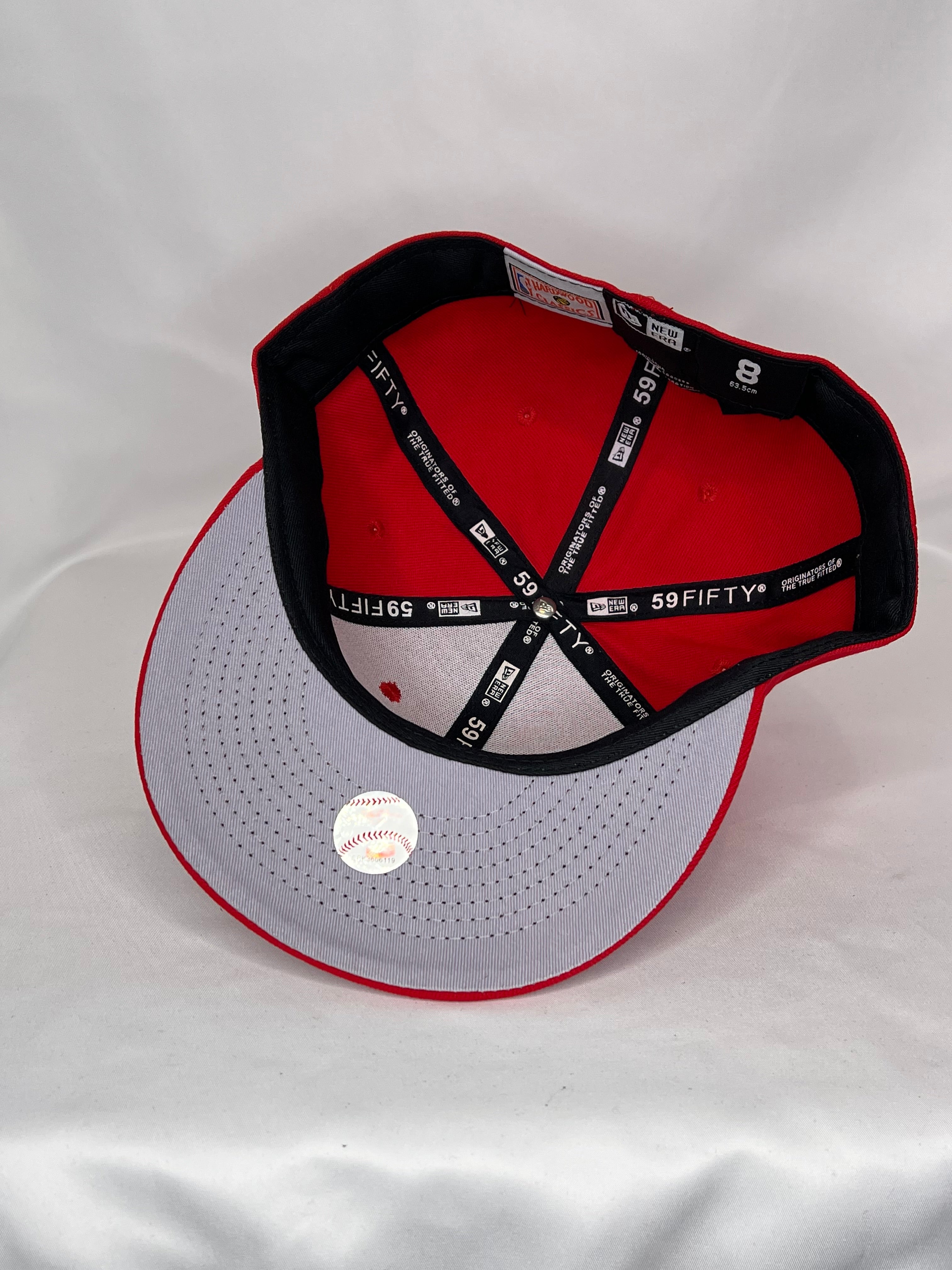 Chicago Bulls NBA New Era 59FIFTY Fitted Hat Red