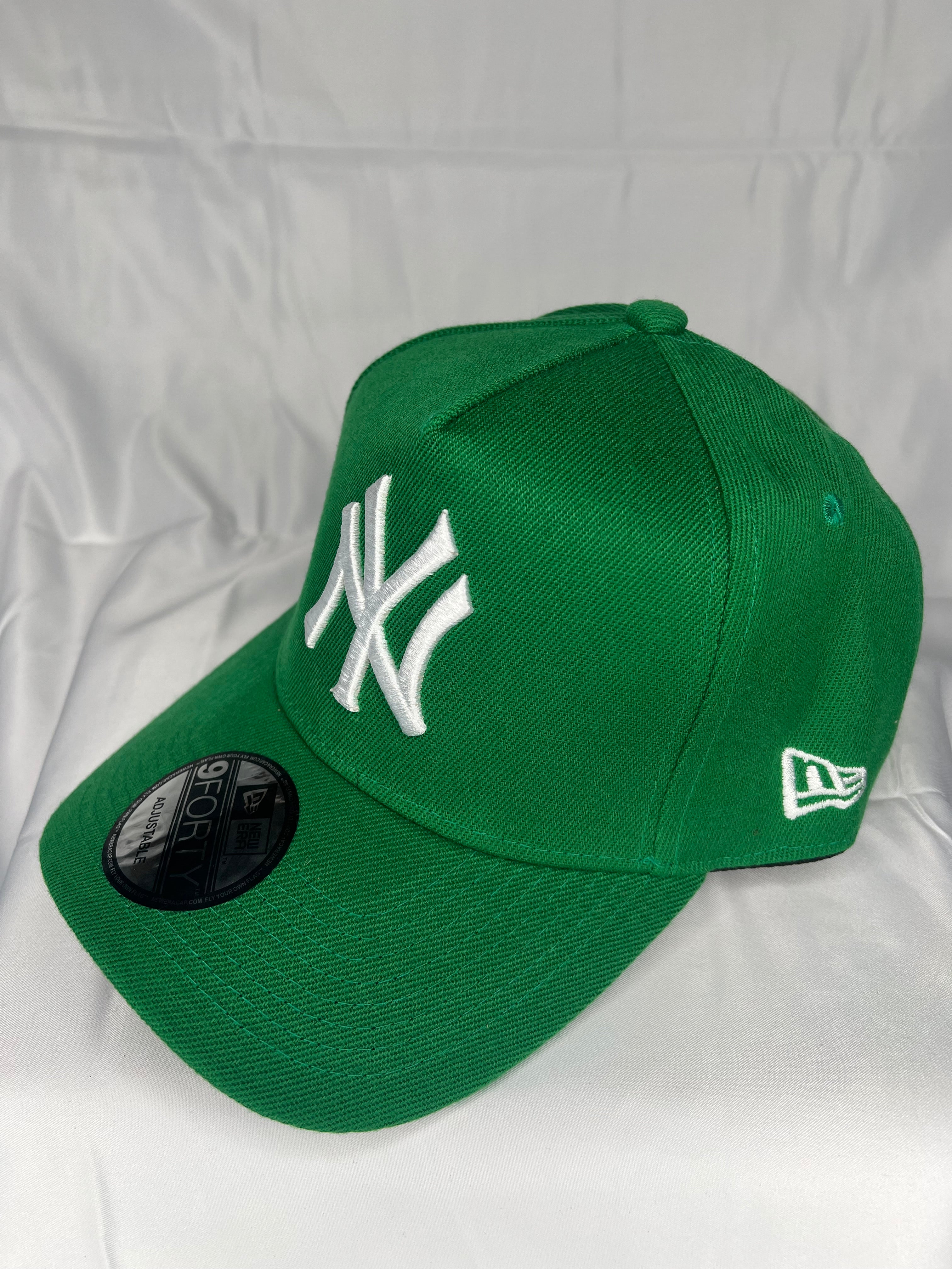 Green New York Yankees MLB New Era 9Forty Snapback Edition