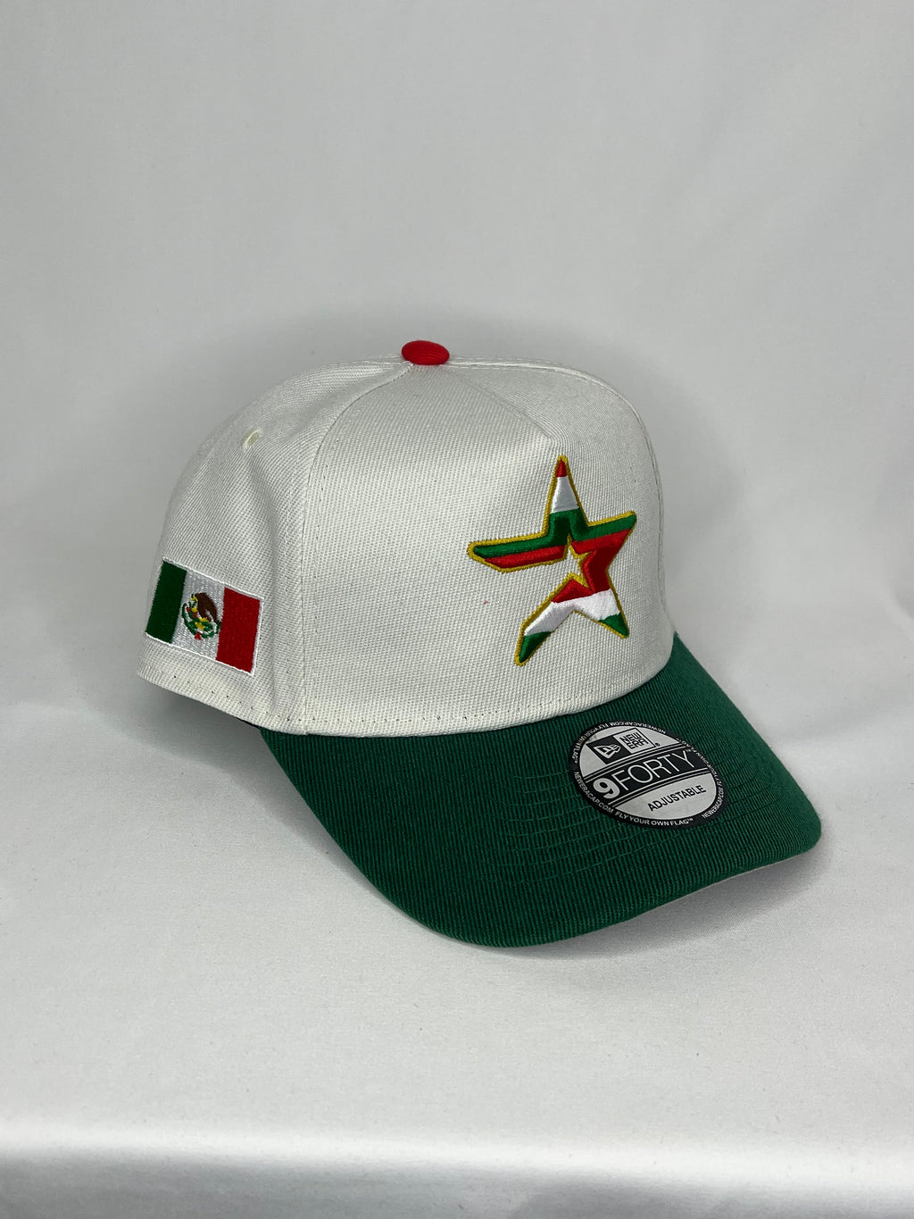 Mexico MLB New Era 9Forty A-Frame Snapback Mexico Flag Patch  & Star Emblem