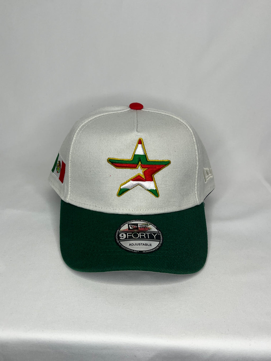 Mexico MLB New Era 9Forty A-Frame Snapback Mexico Flag Patch  & Star Emblem