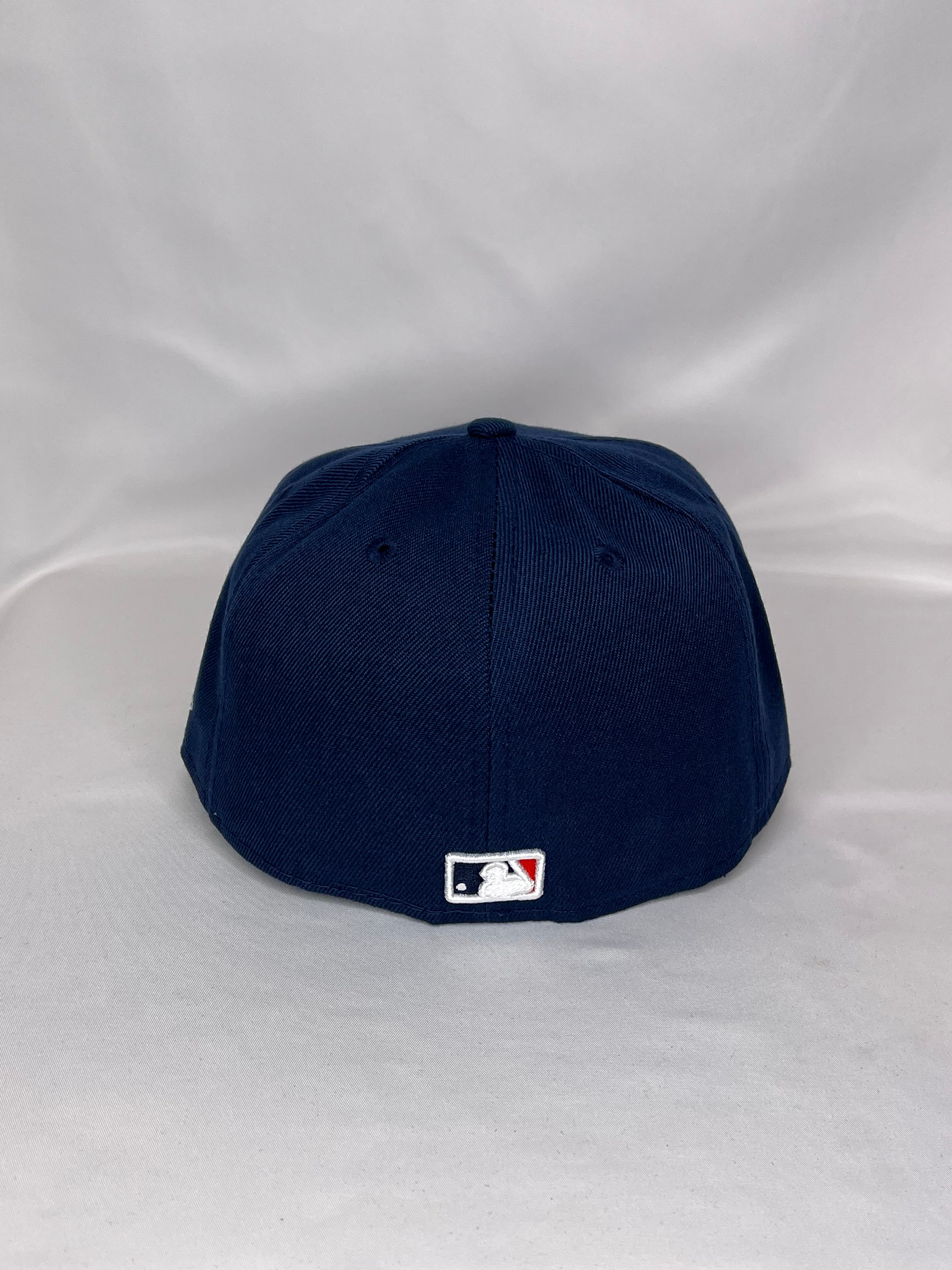 Boston Red Sock MLB New Era 59FIFTY Fitted Hat Navy Blue