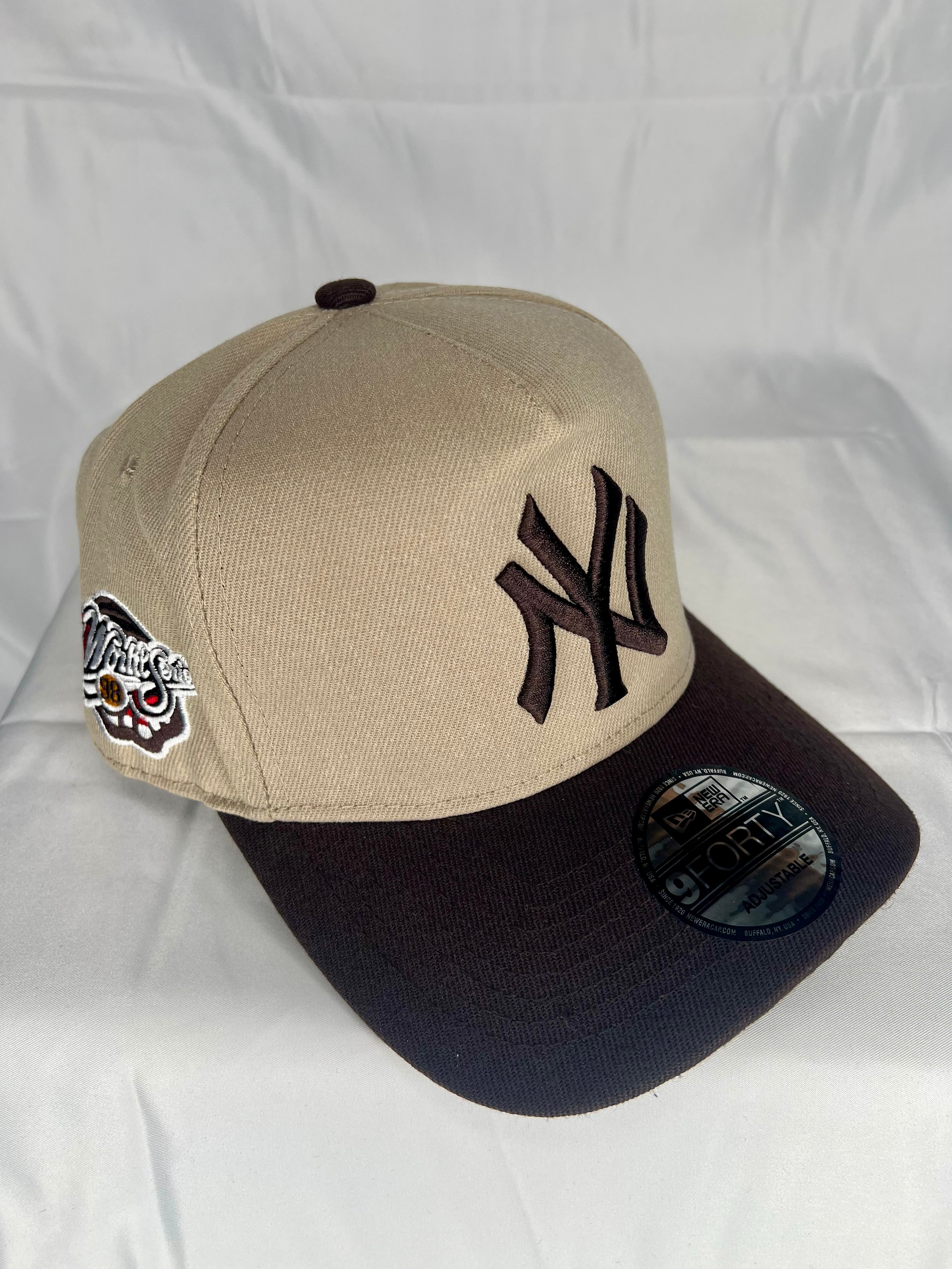 New York Yankee New Era 9Forty A-Frame MLB Snapback ‘98 World Series Patch
