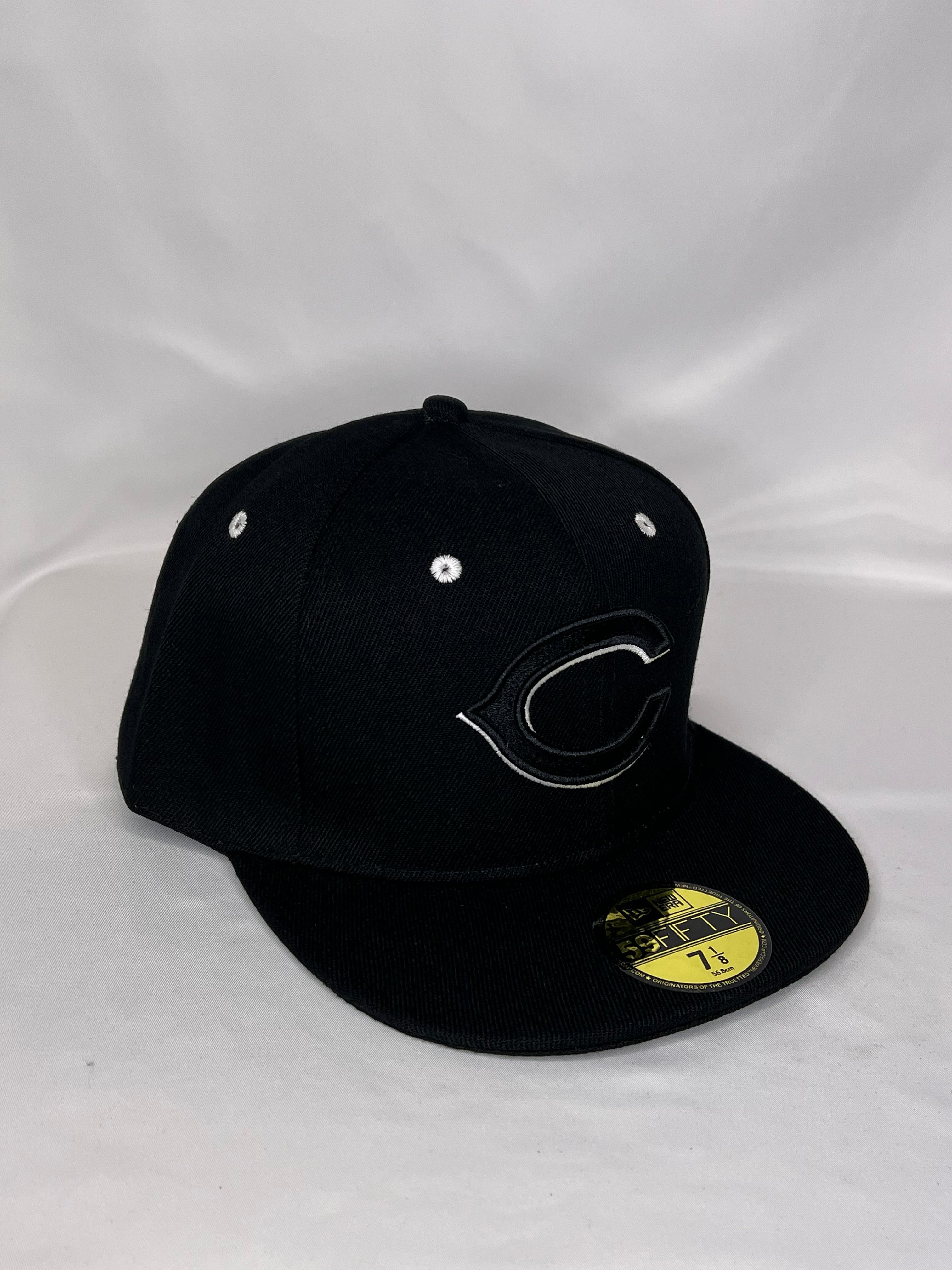 Cincinatti Reds MLB New Era 59FIFTY Fitted Hat Cincinatti Logo Underbrim