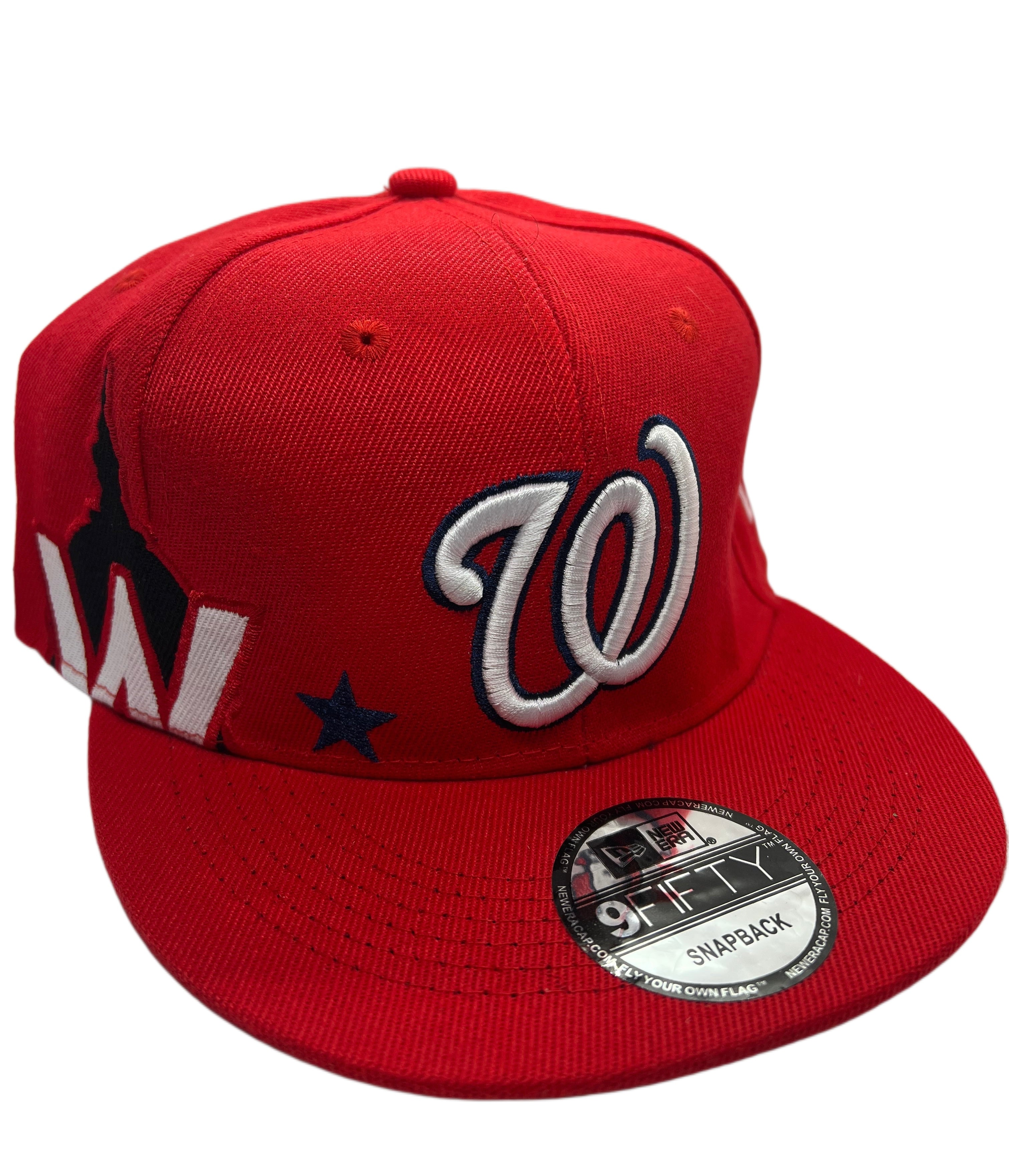 New Era Exclusive 9Fifty Snapback | Red Washington Nationals Edition