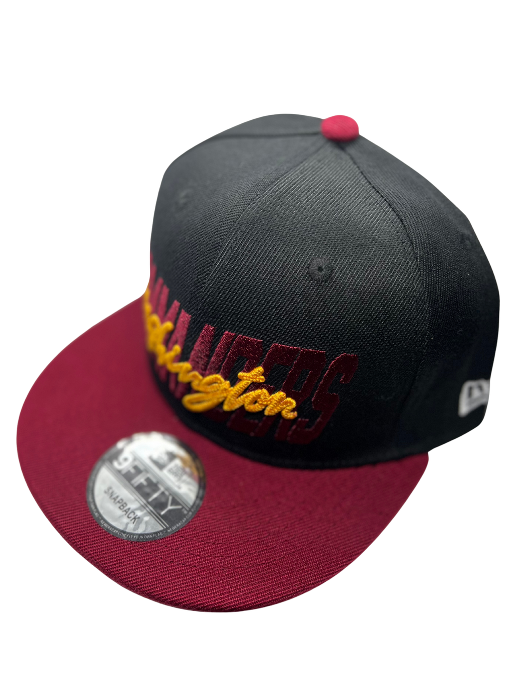 New Era Exclusive 9Fifty Snapback | Black & Red Washington Commanders Edition