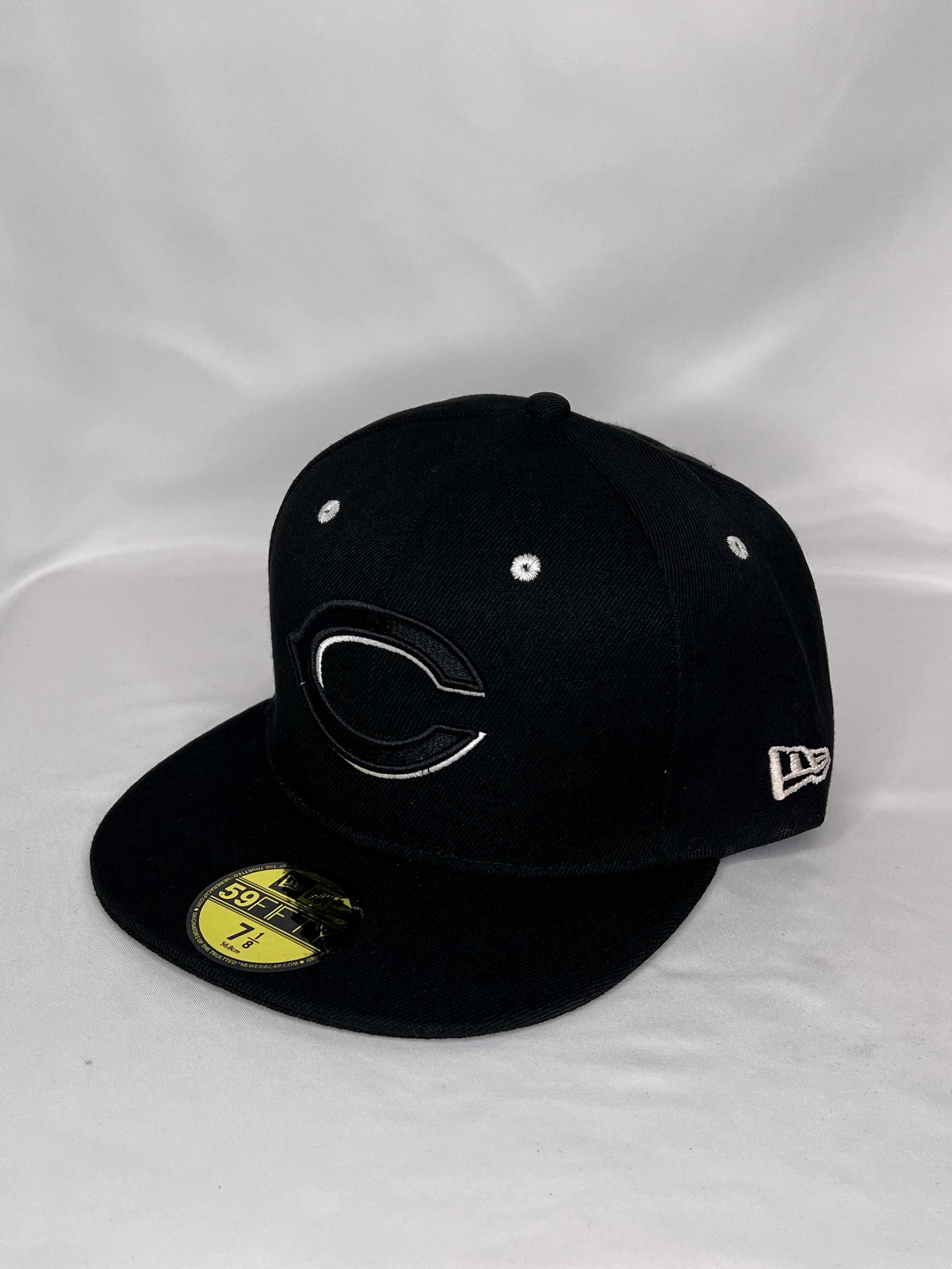 Cincinatti Reds MLB New Era 59FIFTY Fitted Hat Cincinatti Logo Underbrim