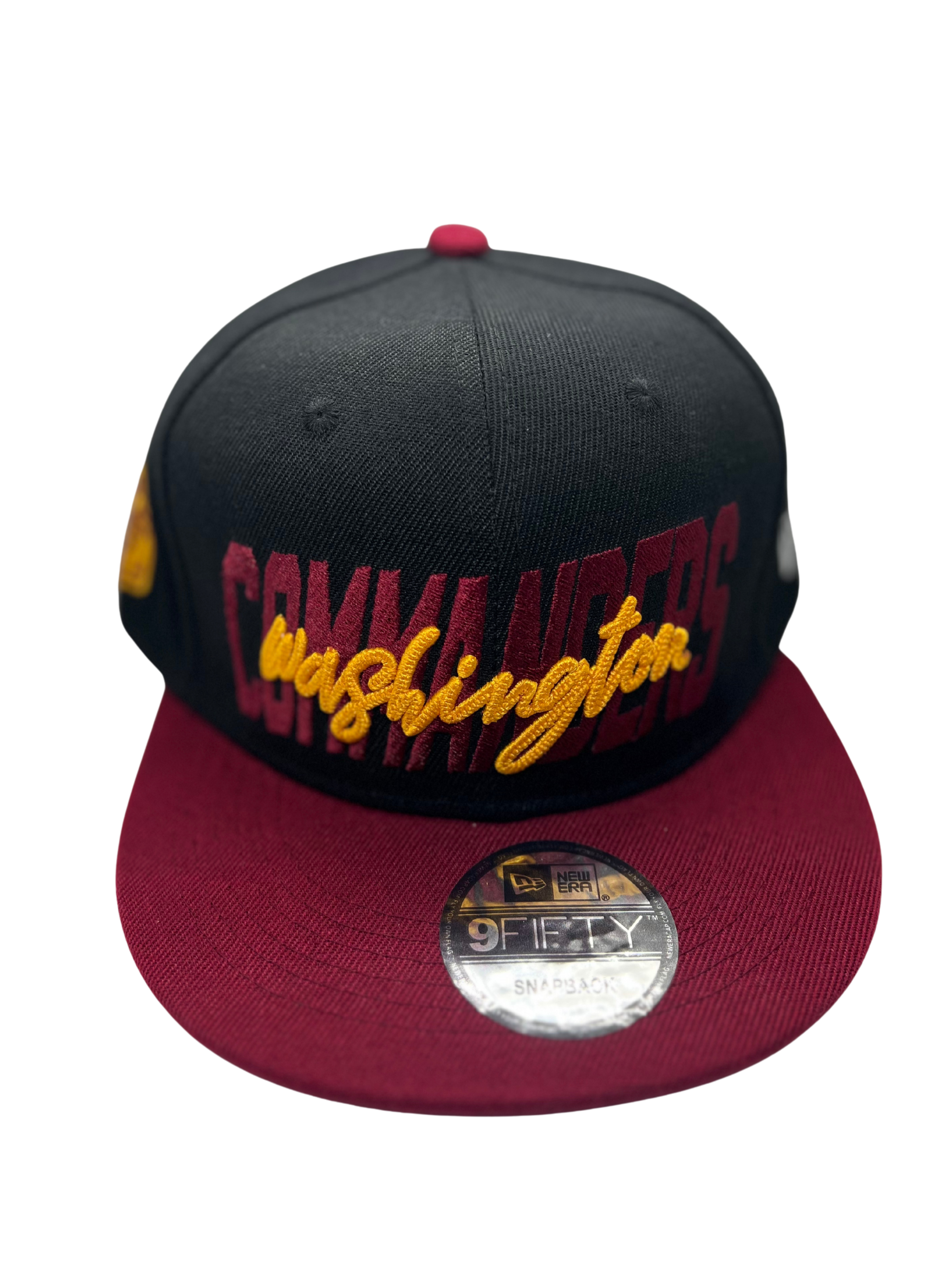 New Era Exclusive 9Fifty Snapback | Black & Red Washington Commanders Edition