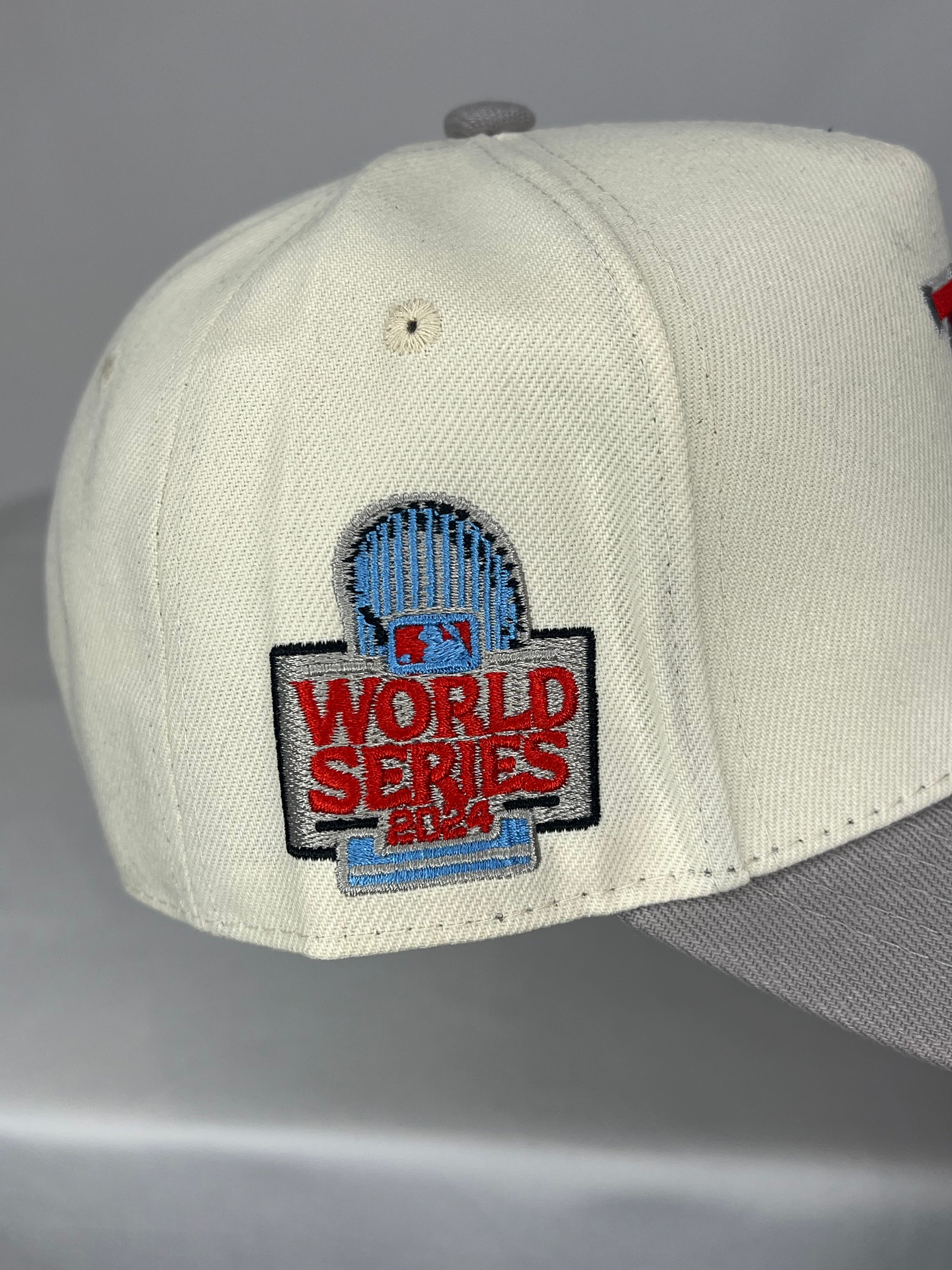 Los Angeles Dodgers MLB New Era 9Forty A-Frame Snapback 2024 World Series Patch