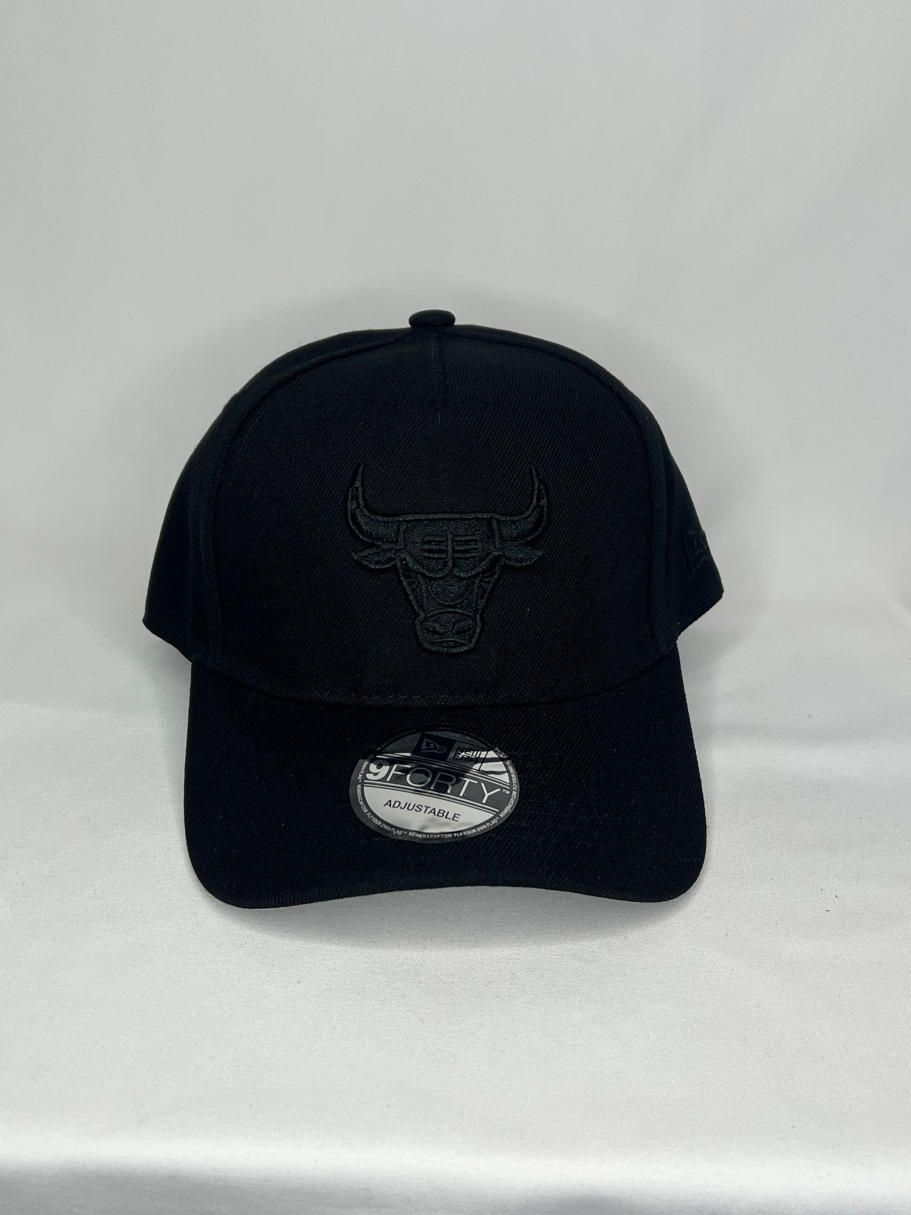 Chicago Bulls NBA New Era 9Forty A-Frame Snapback - Black