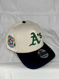 Oakland Athletics New Era 9Forty A-Frame Snapback 1987 All Star Game Patch - White & Black Edition