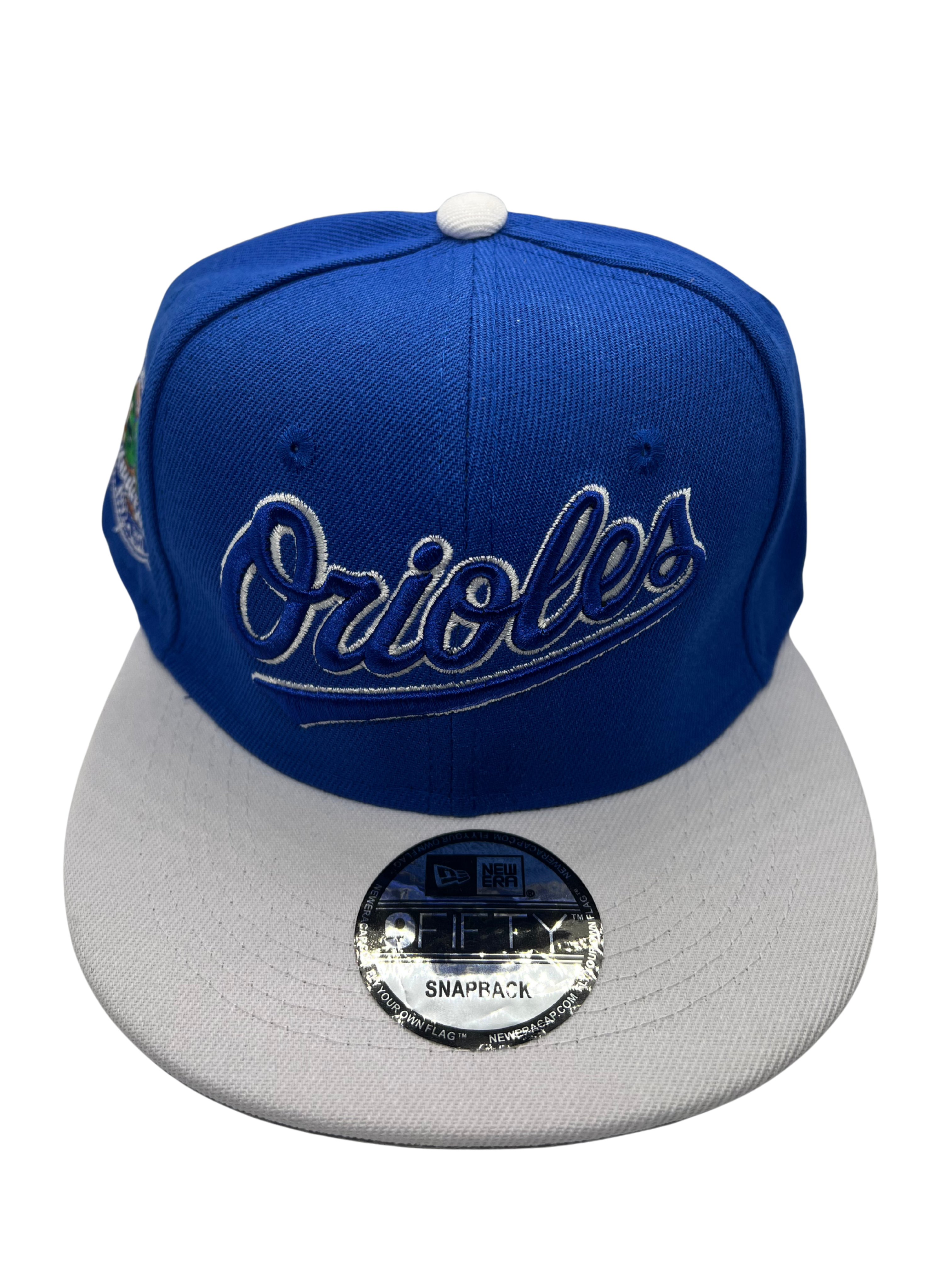 New Era Exclusive 9Fifty Snapback | Blue & Grey Baltimore Orioles 30th Anniversary Edition