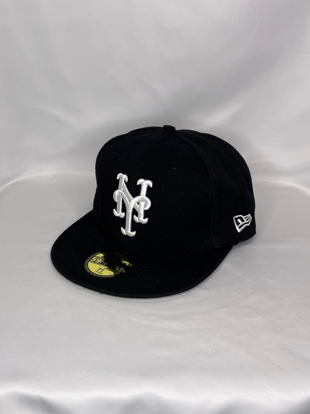 New York Mets MLB New Era 59FIFTY Fitted Hat Mets Patch