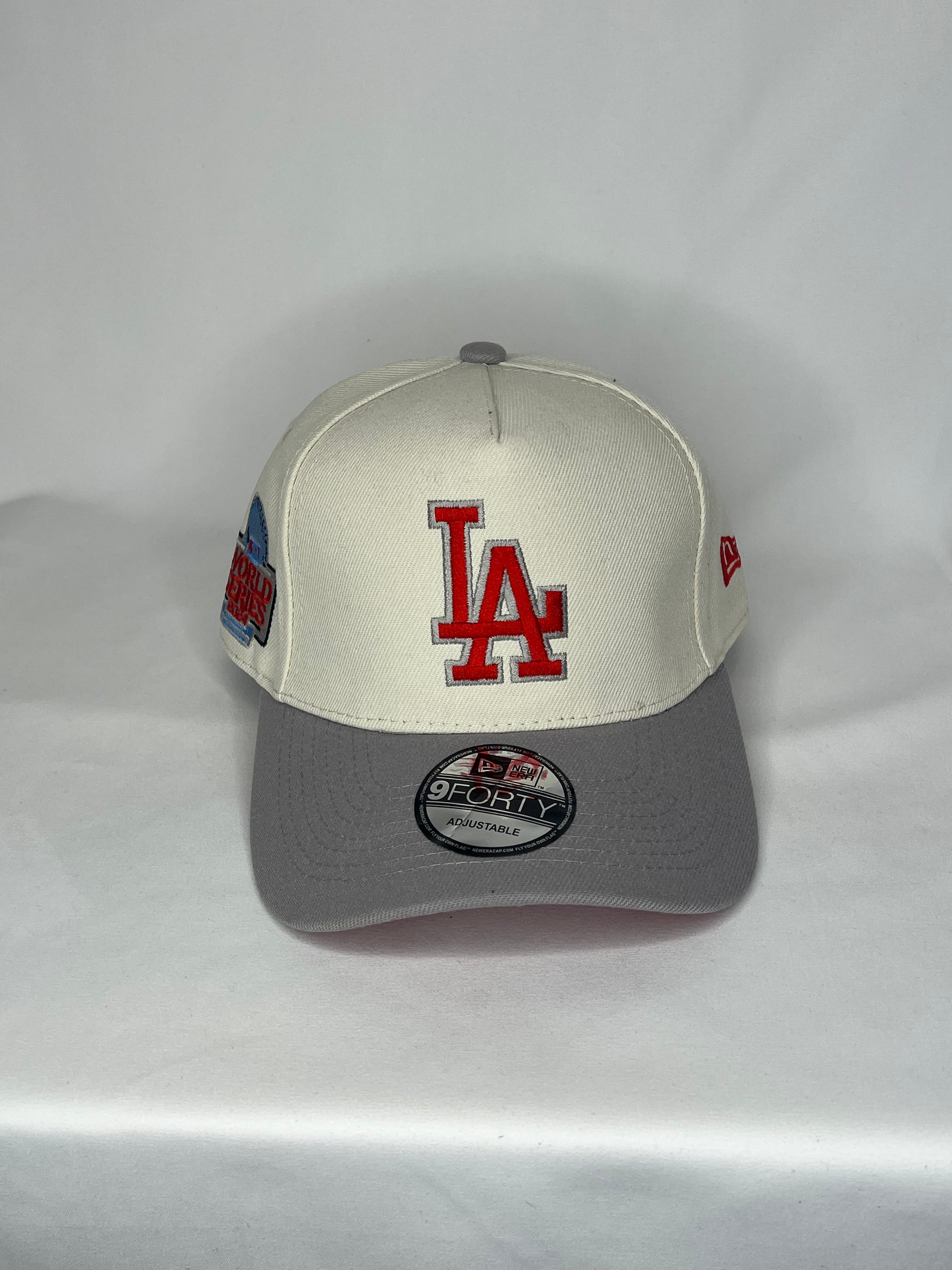 Los Angeles Dodgers MLB New Era 9Forty A-Frame Snapback 2024 World Series Patch