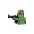 Armed Kermit Edition Pin