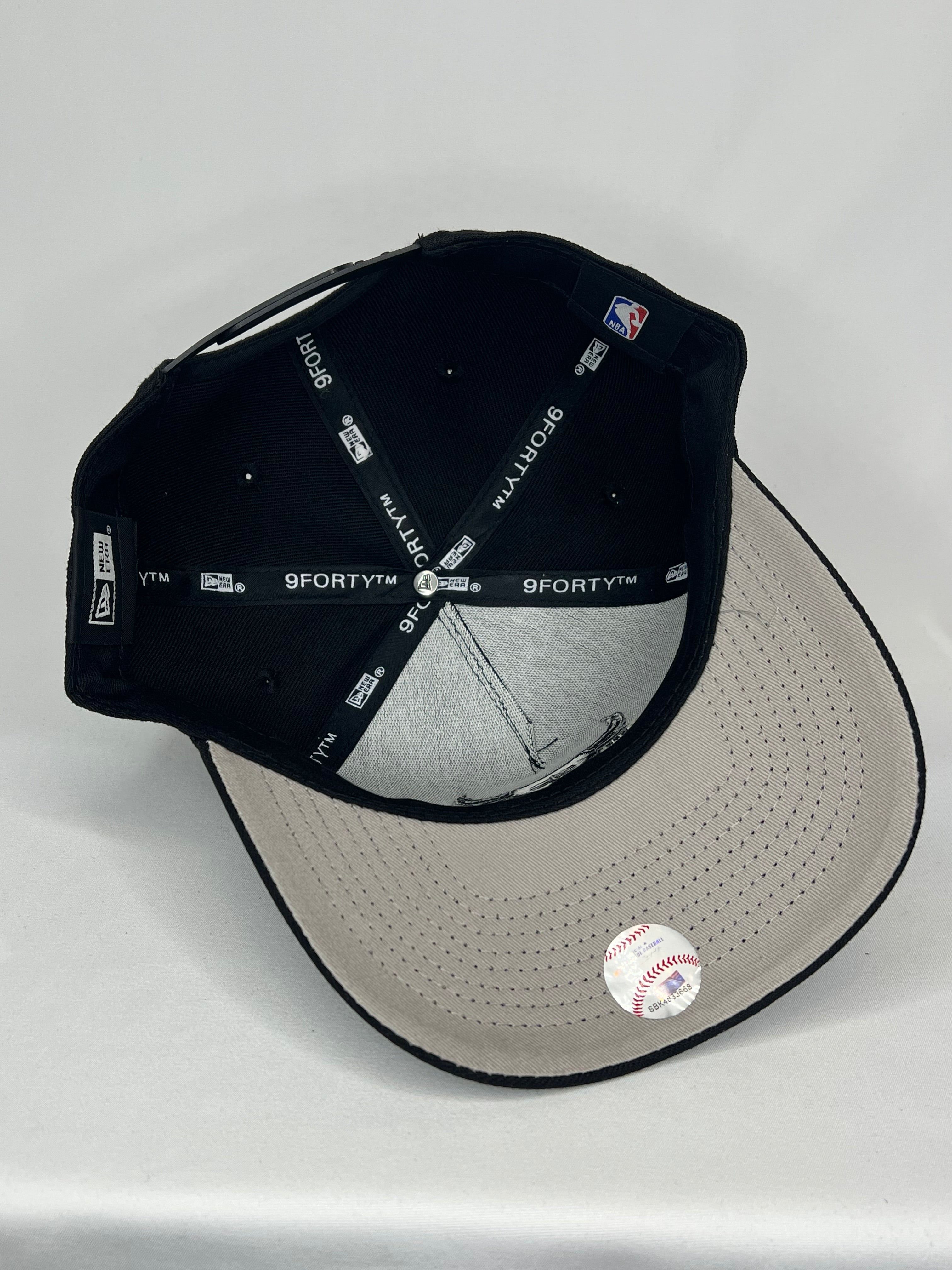 Chicago Bulls NBA New Era 9Forty A-Frame Snapback - Black