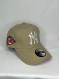 New York Yankees MLB New Era 9Forty A-Frame Snapback 100th Anniversary Patch
