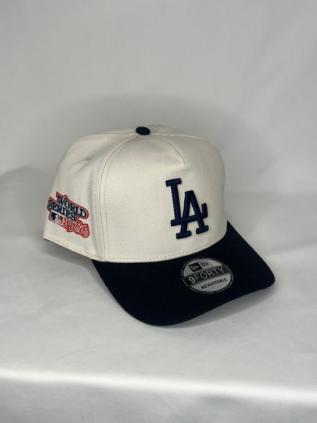 Los Angeles Dodgers MLB New Era 9Forty A-Frame Snapback 1986 World Series Patch