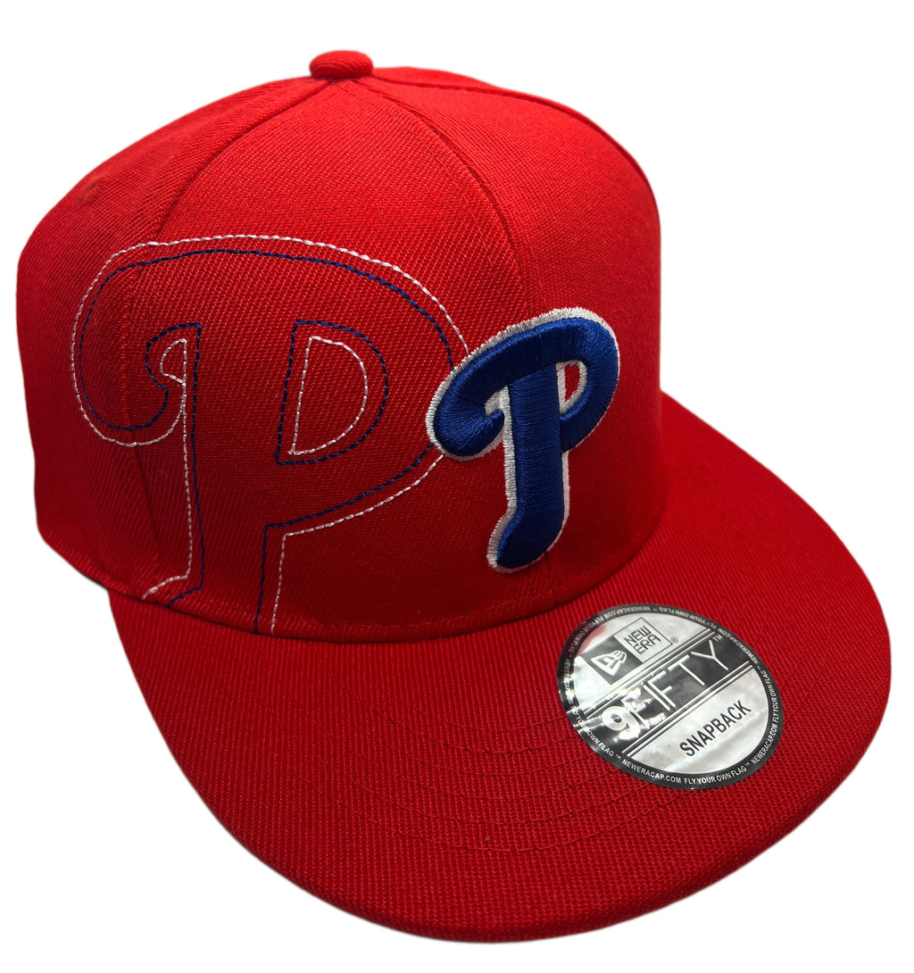 New Era Exclusive 9Fifty Snapback | Red Philadelphia Phillies Edition