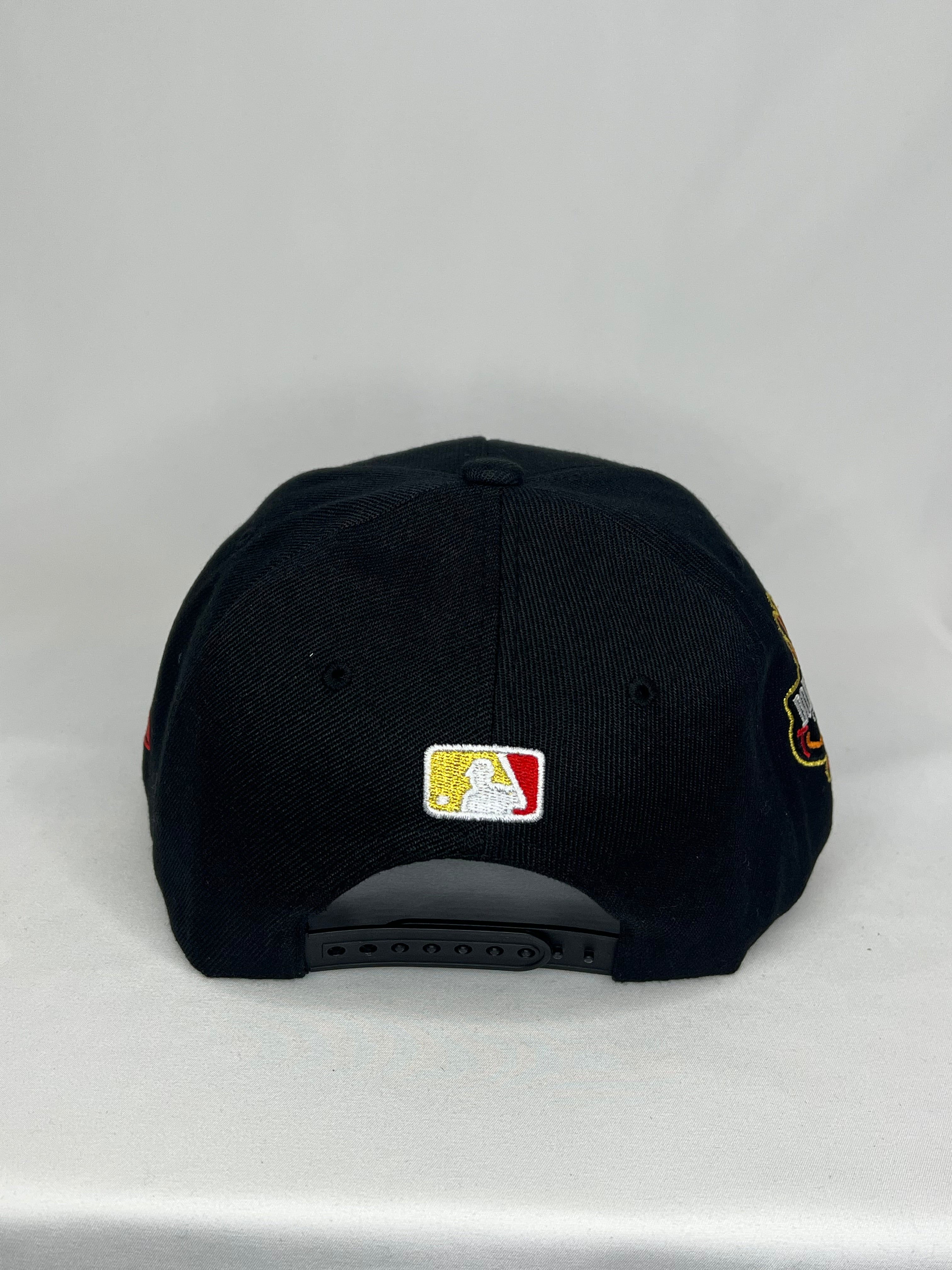 Los Angeles Dodgers MLB New Era 9Forty A-Frame Snapback 40 Year Stadium Patch Flame Edition