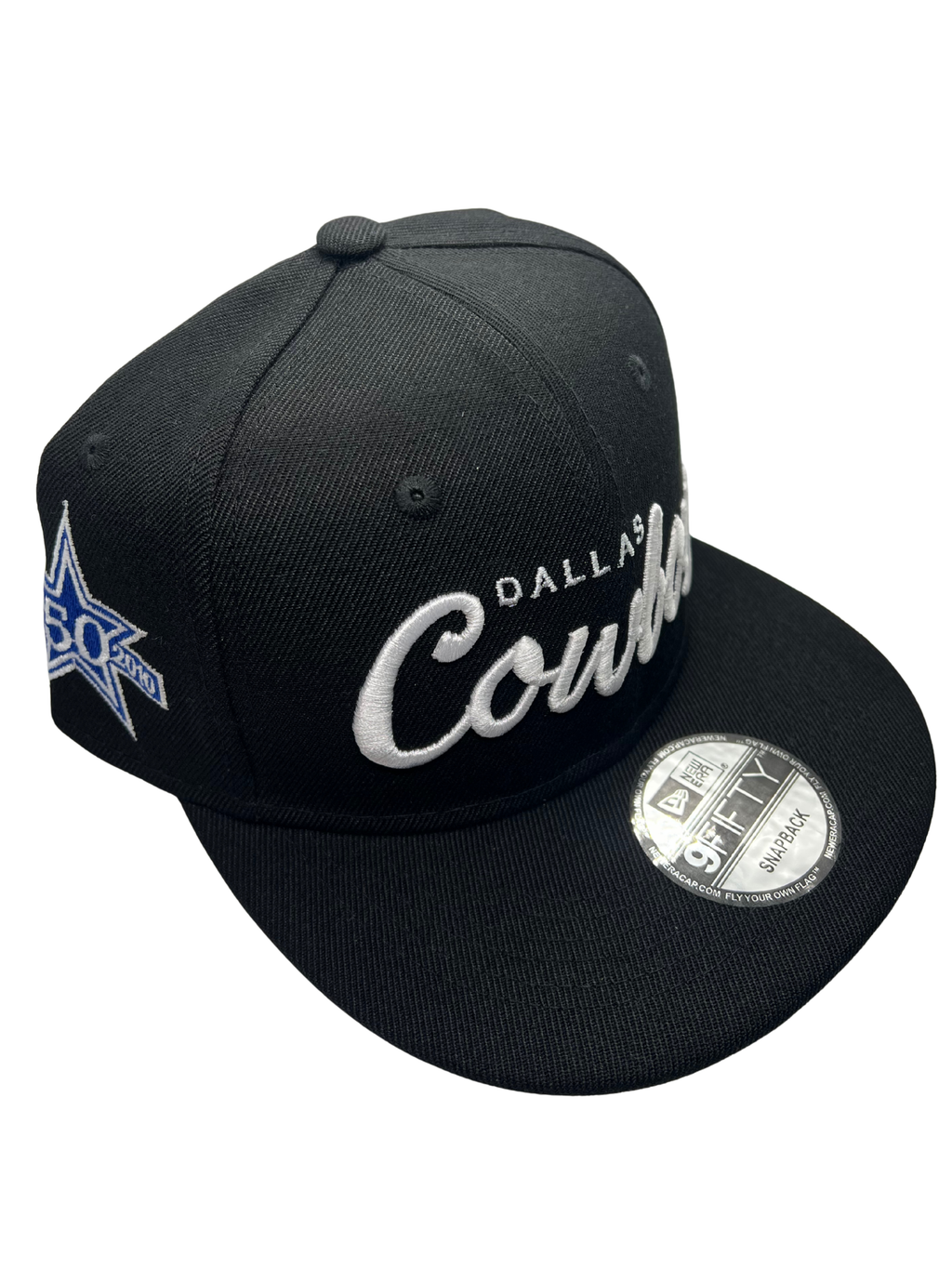 New Era Exclusive 9Fifty Snapback | Black Dallas Cowboys 50 Year Anniversary Edition