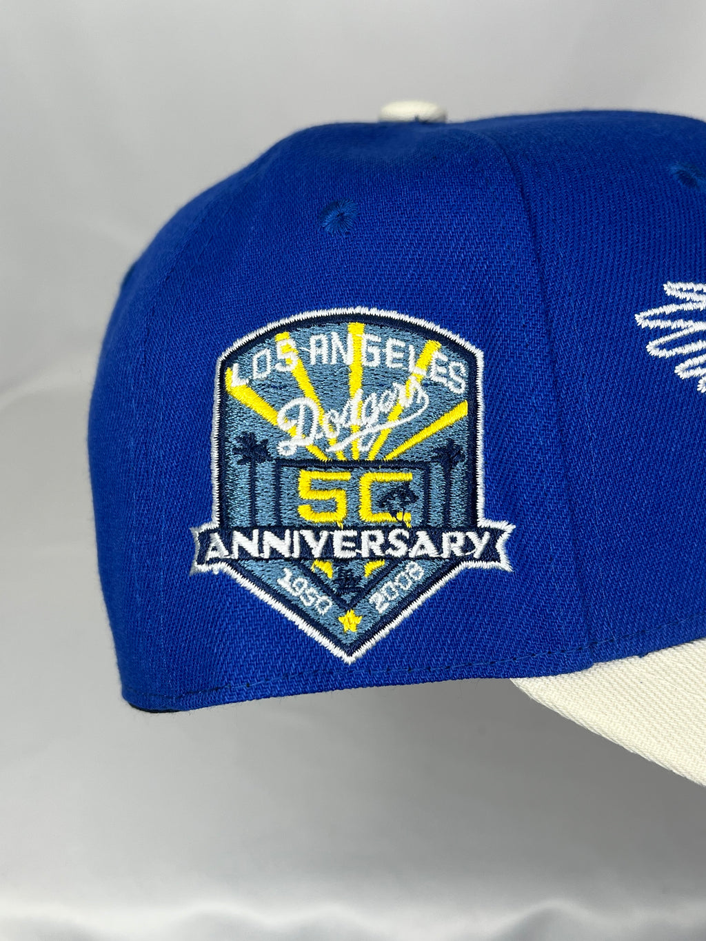 Los Angeles Dogers MLB New Era 59FIFTY Fitted Hat 50th Year Anniversary