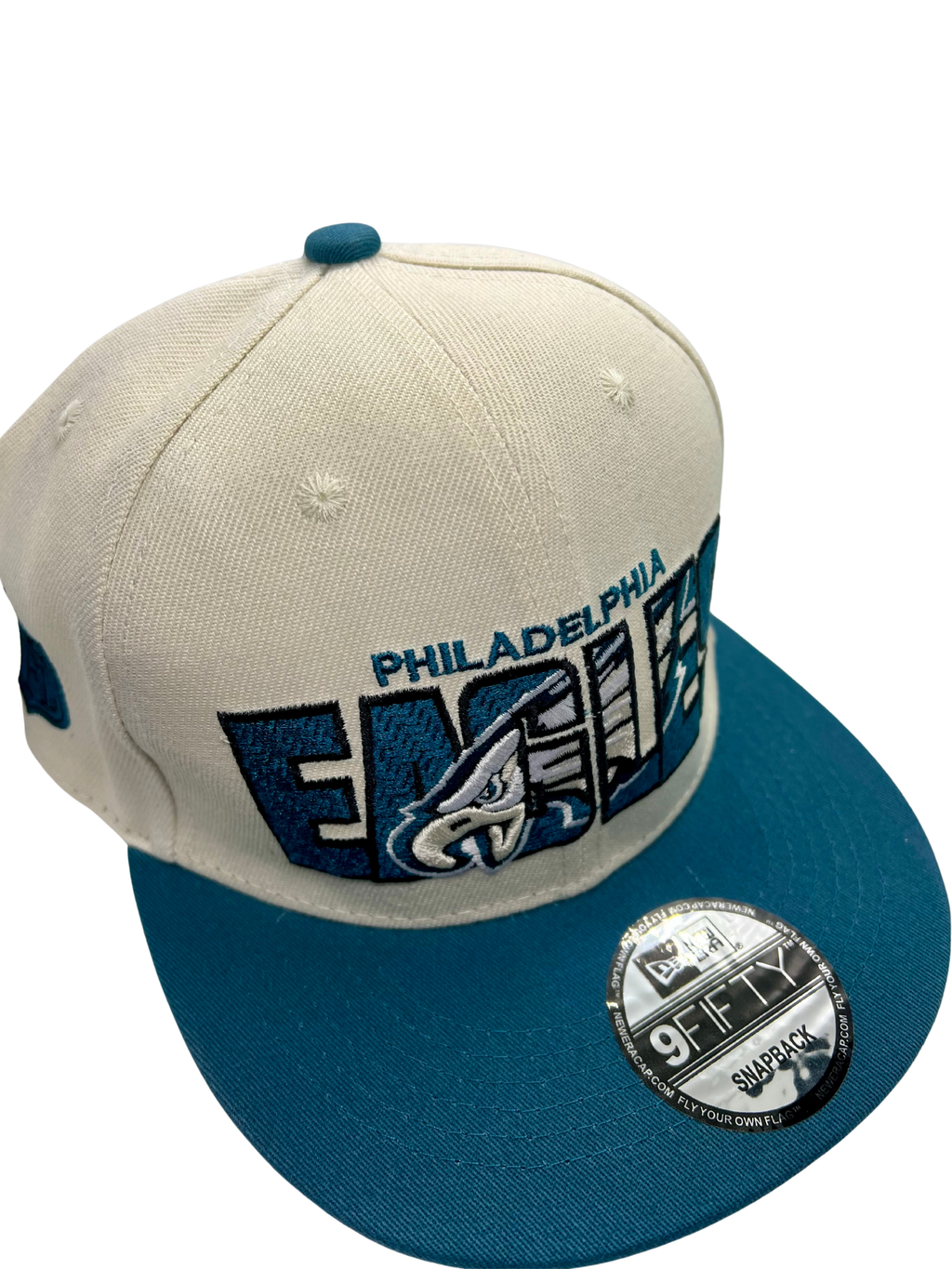 New Era Exclusive 9Fifty Snapback | White & Green Philadelphia Eagles Edition