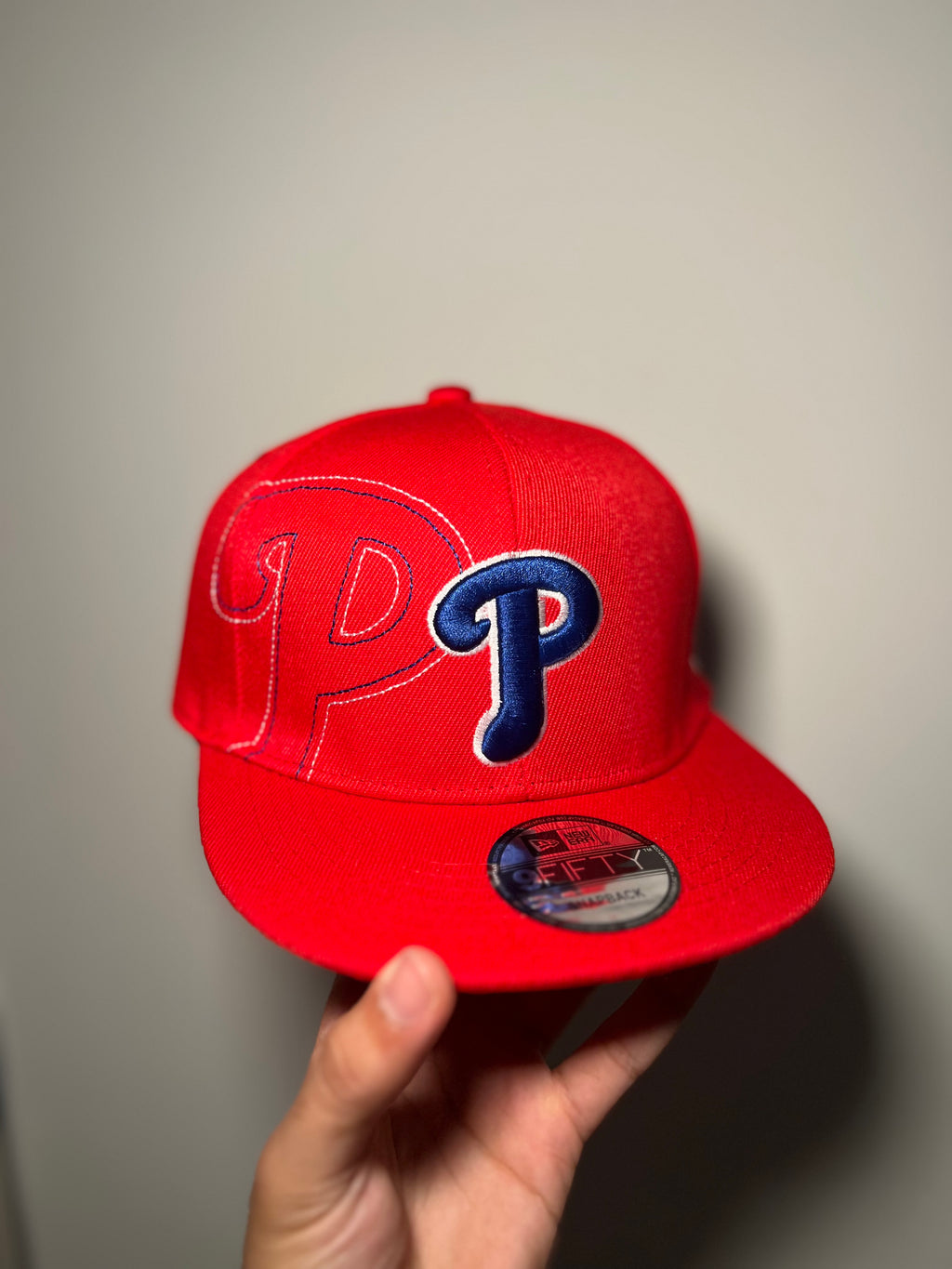 New Era Exclusive 9Fifty Snapback | Red Philadelphia Phillies Edition