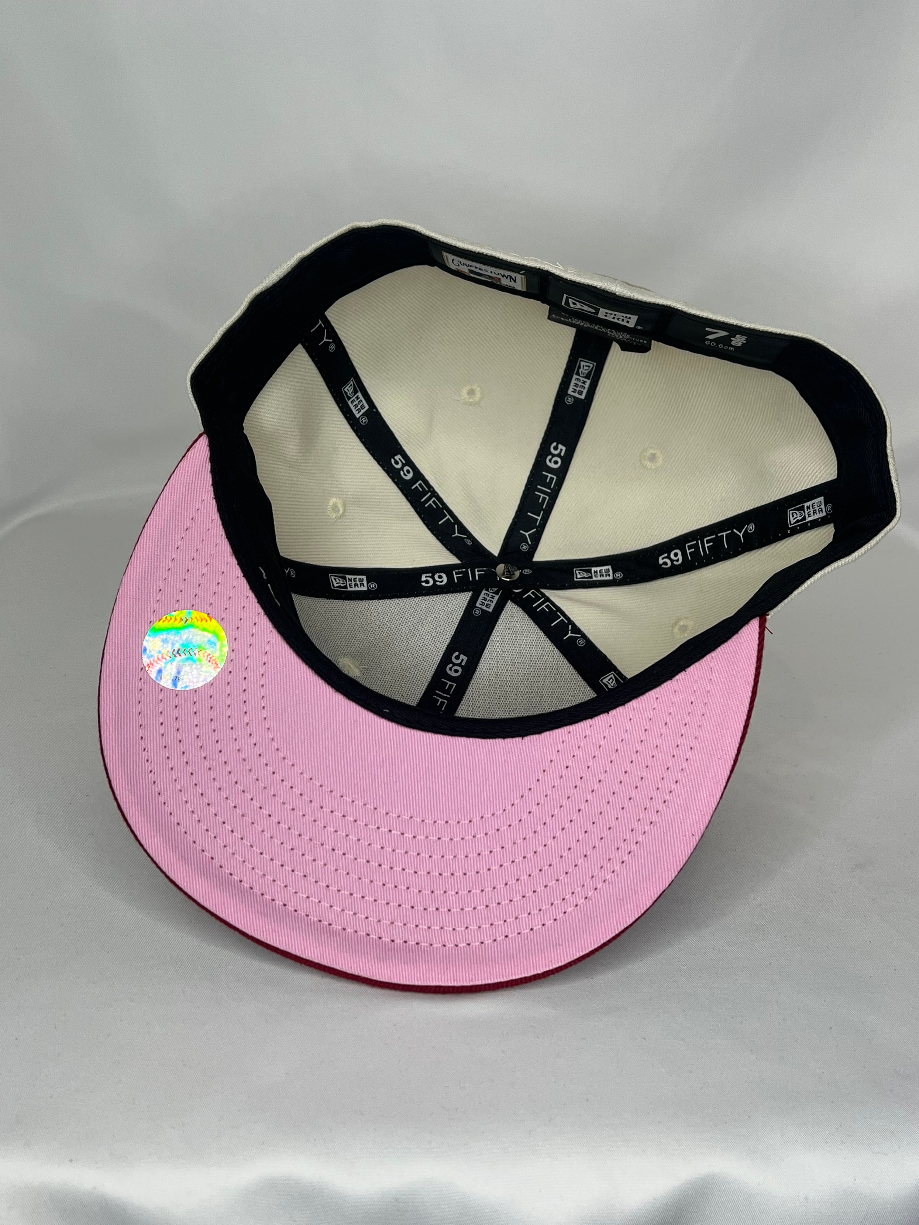 New York Yankees MLB New Era 59FIFTY Fitted Hat Cupid Patch