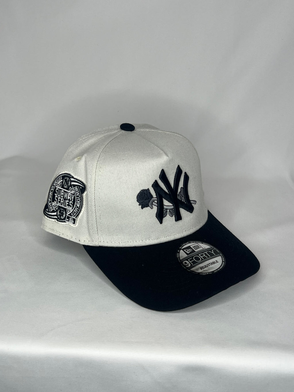 New York Yankees MLB New Era 9Forty A-Frame Snapback 2000 Subway Series Patch