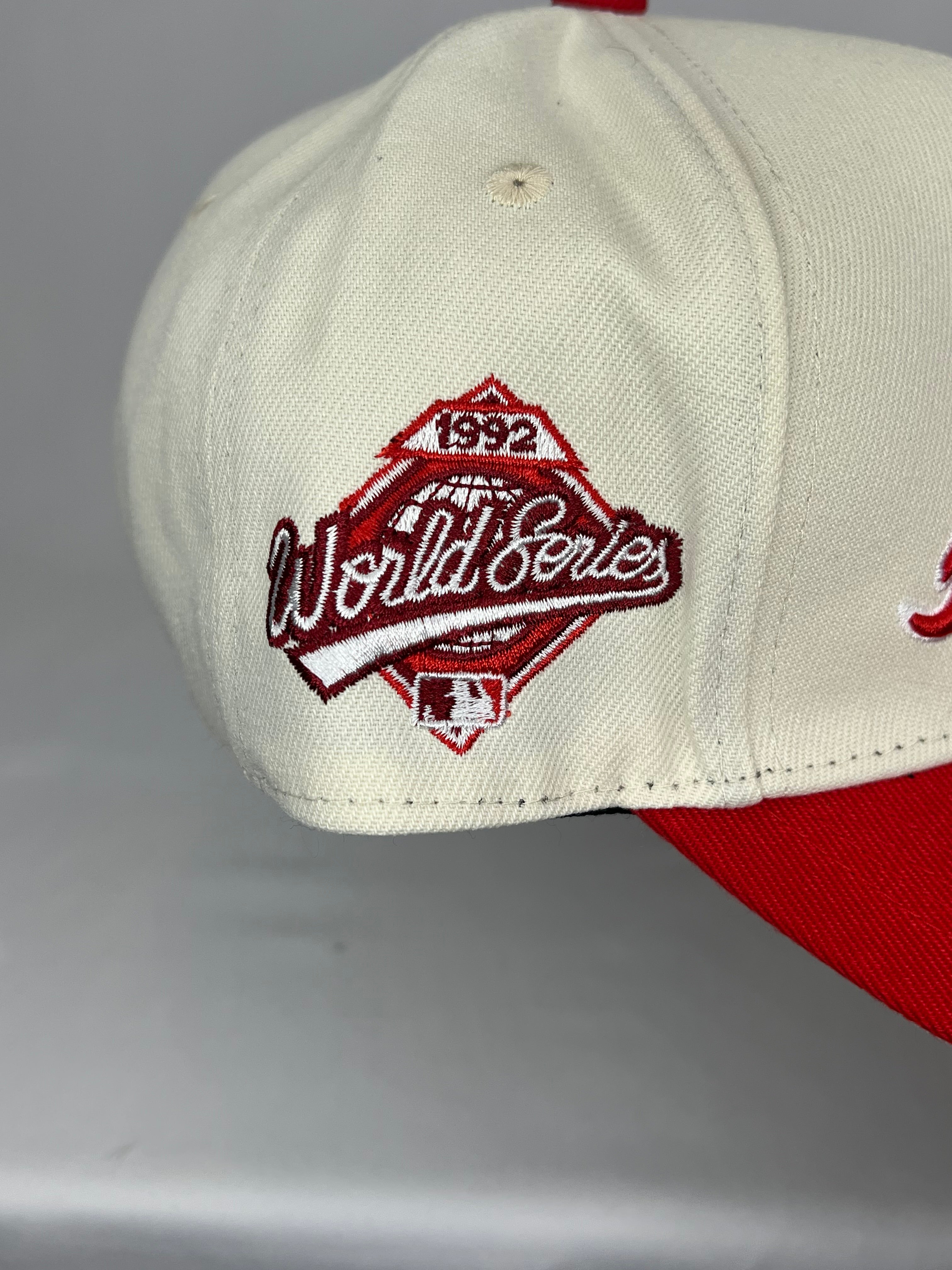 Atlanta Braves MLB New Era 9Forty A-Frame Snapback 1992 World Series Patch