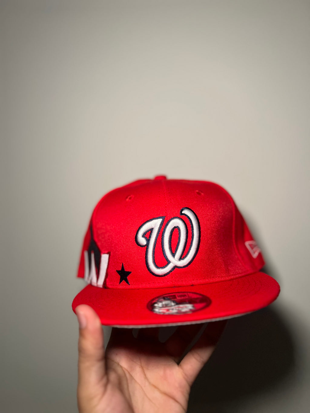 New Era Exclusive 9Fifty Snapback | Red Washington Nationals Edition
