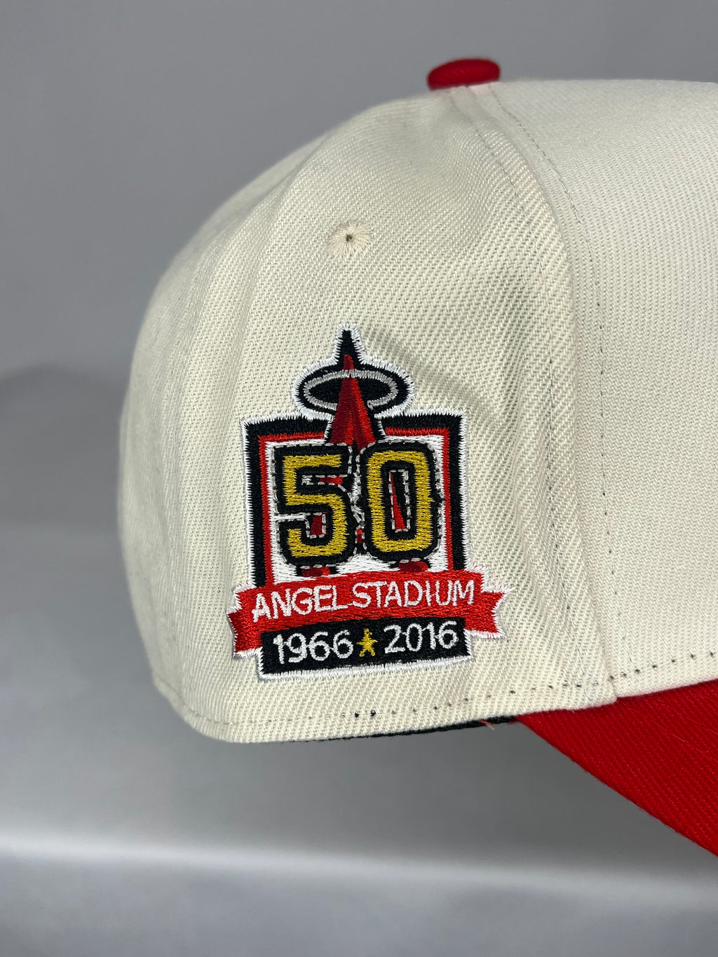 Los Angeles Angels MLB New Era 9Forty A-Frame Snapback 50 Year Angel Stadium Anniversary Patch
