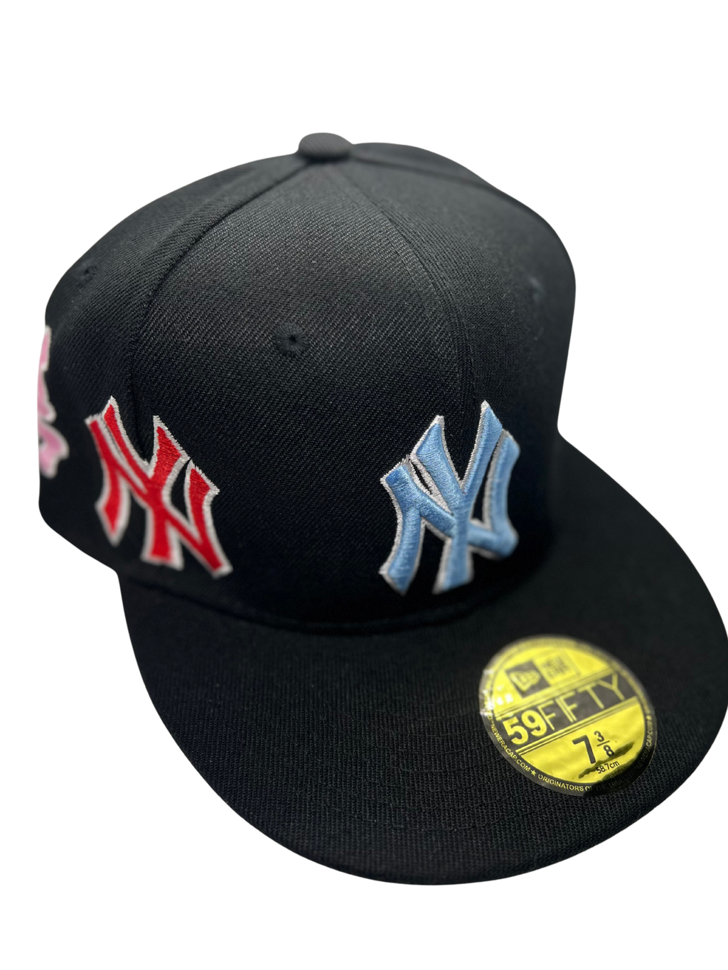 New Era Exclusive 59Fifty Fitted Hat| Black NY Yankees Supreme Fitted Edition